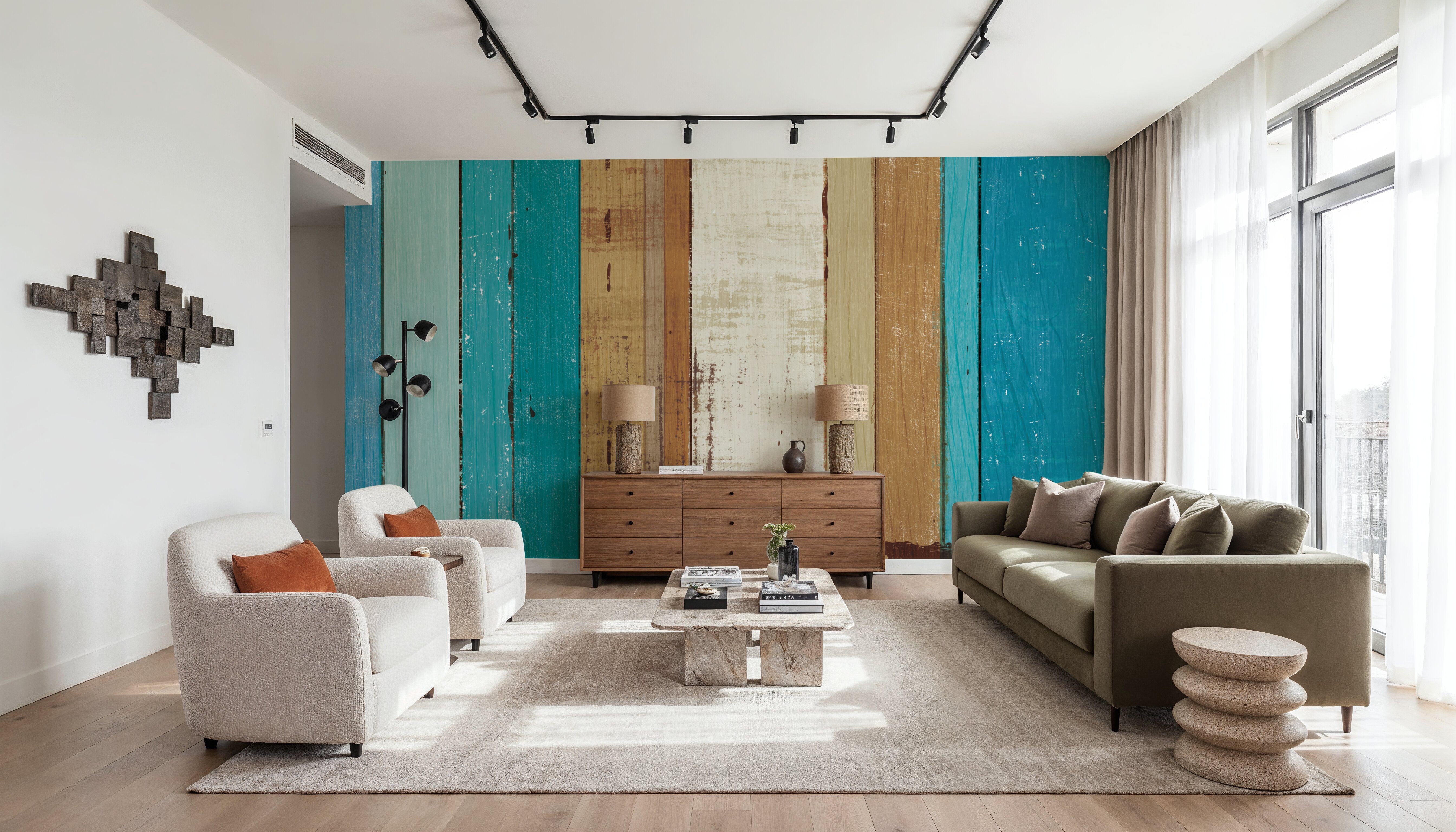 Beachscape VIII, Behang