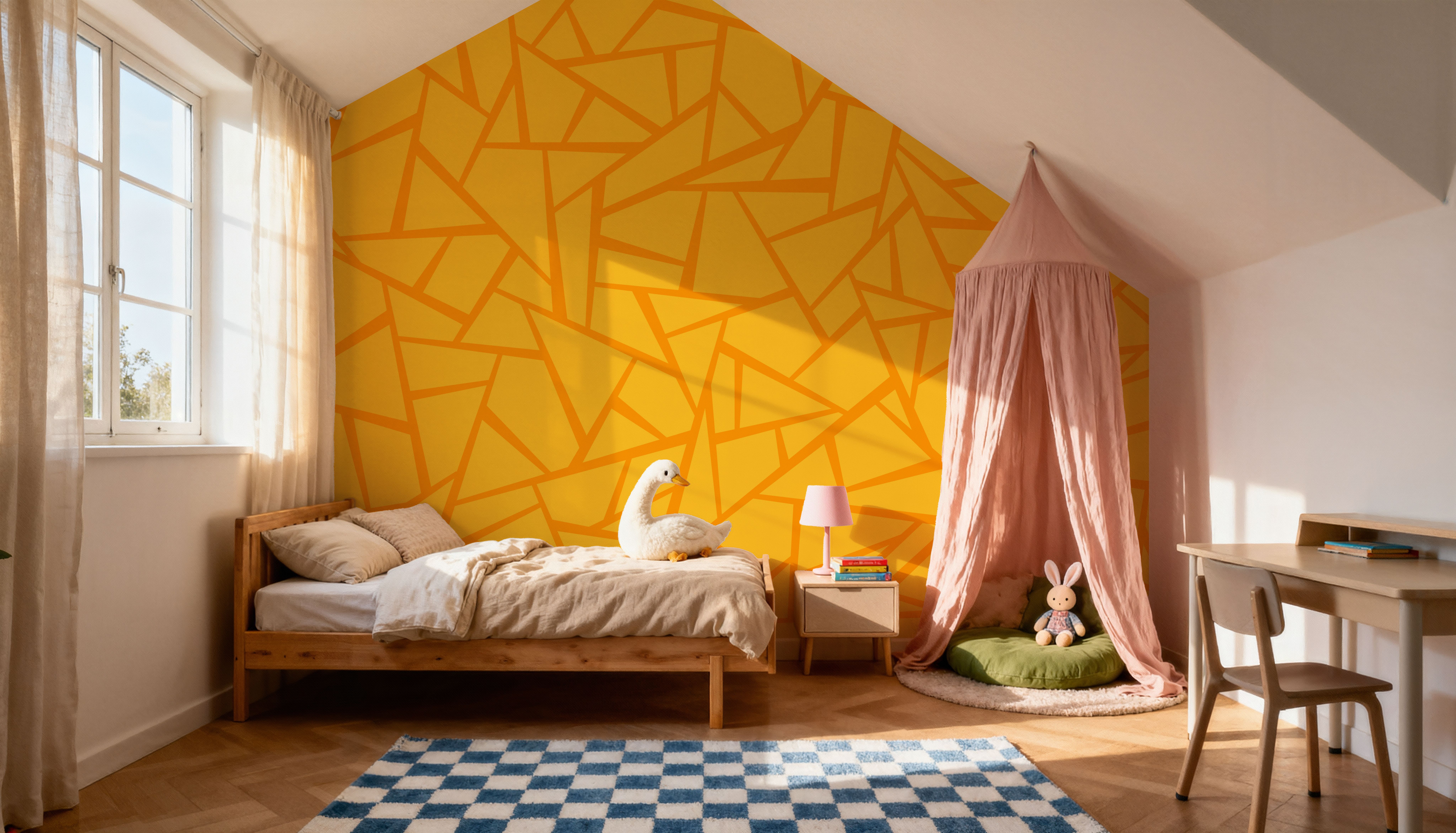 It Cracked, Papier peint