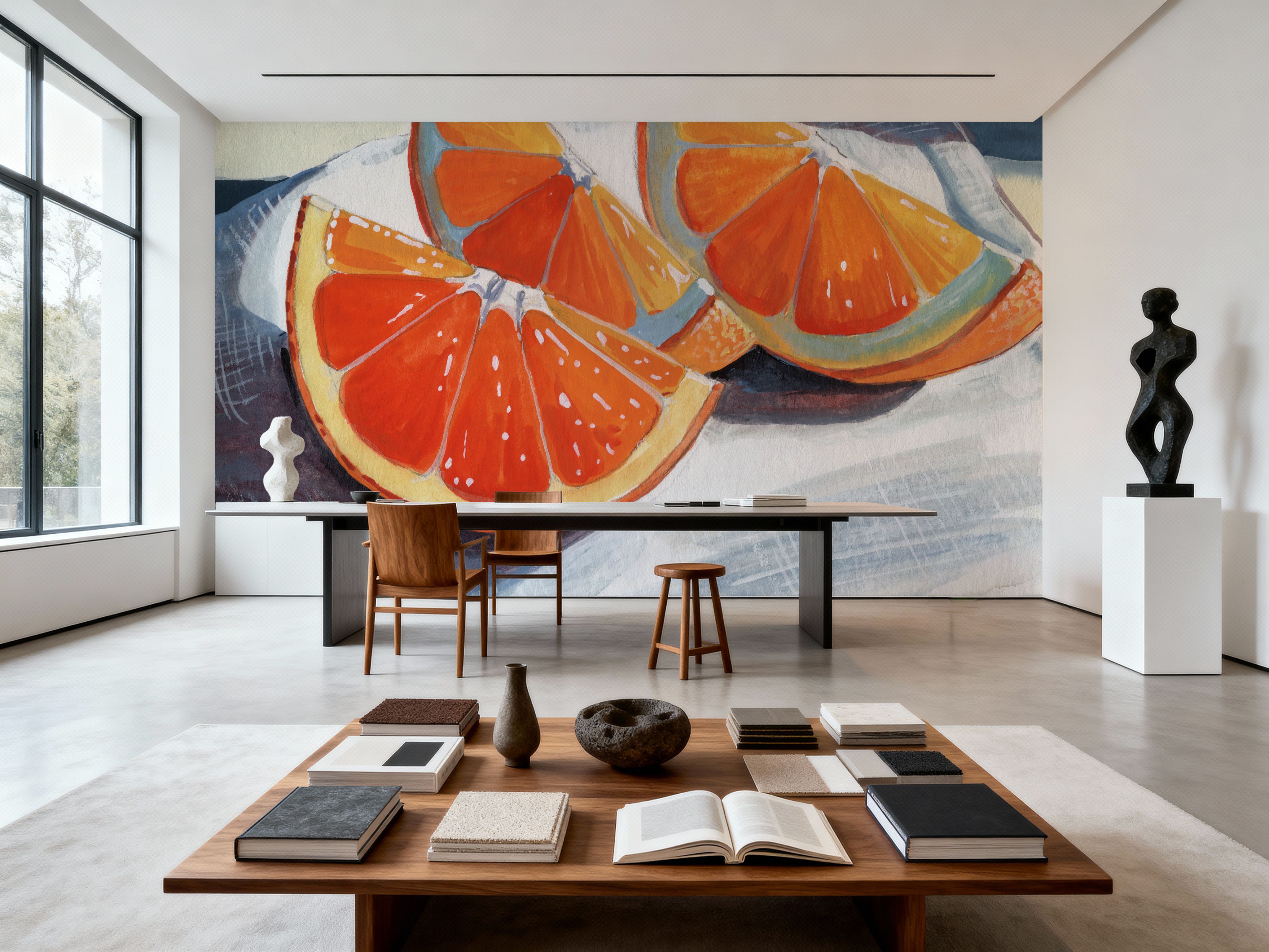 Oranges Catching The Light