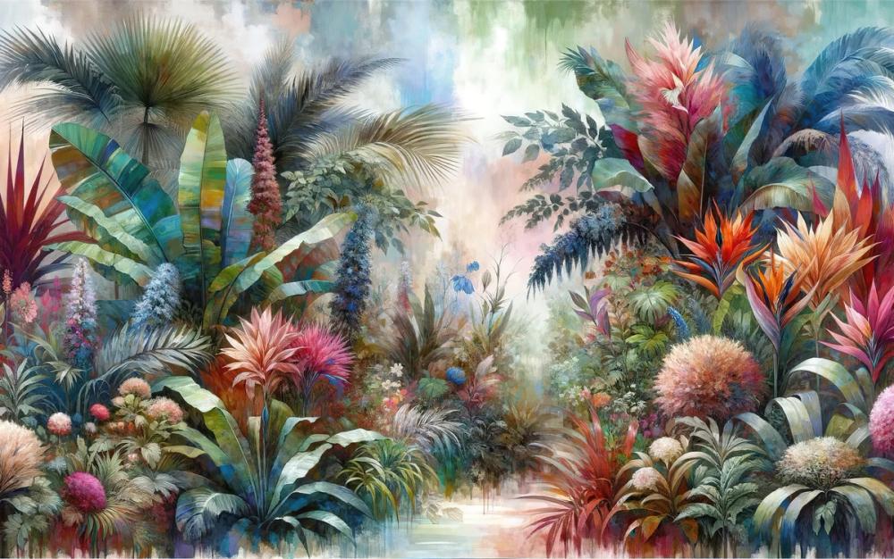 Lush Tropical Eden