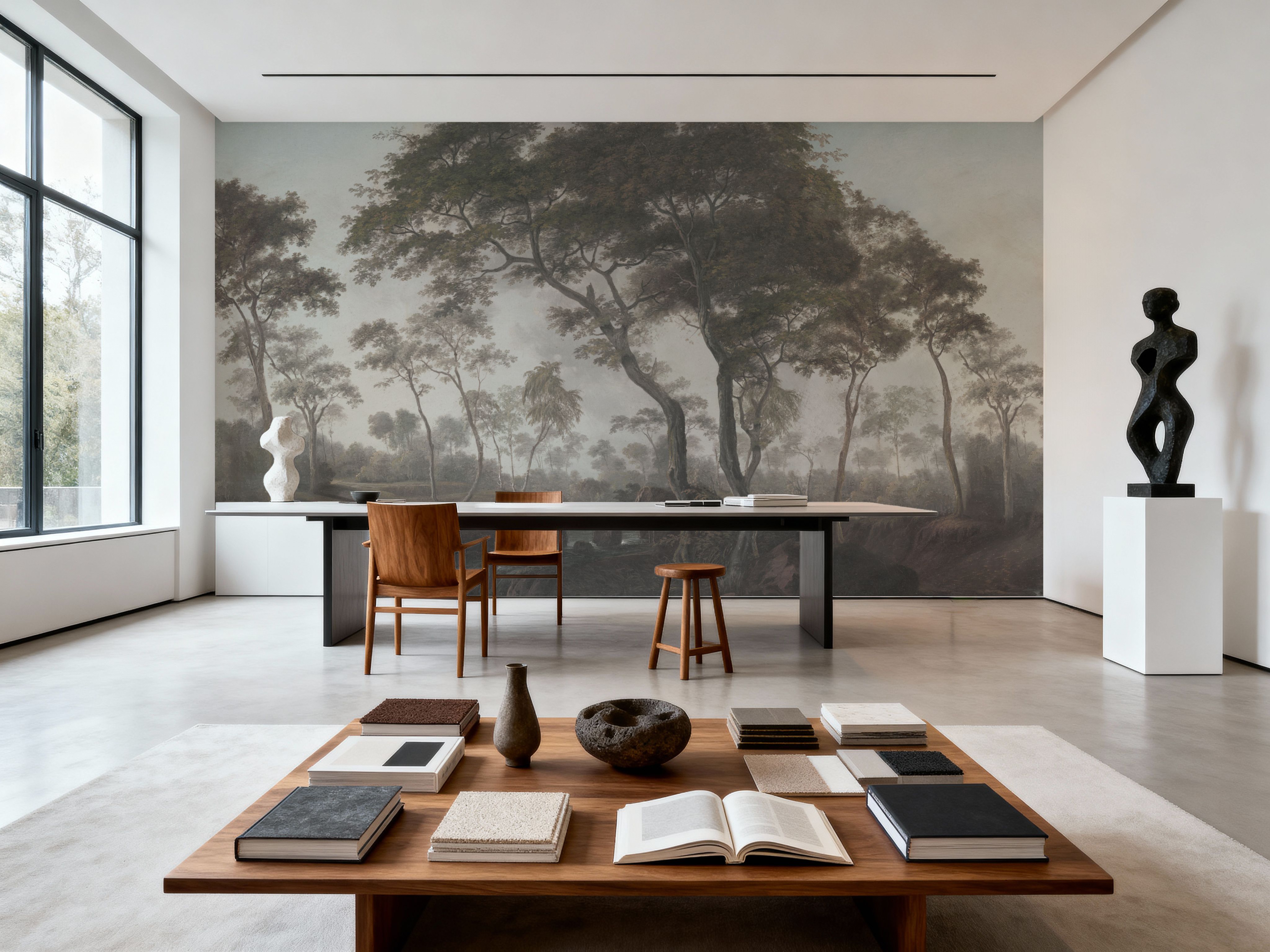 Woodland Brook, Vintage, Carte da parati