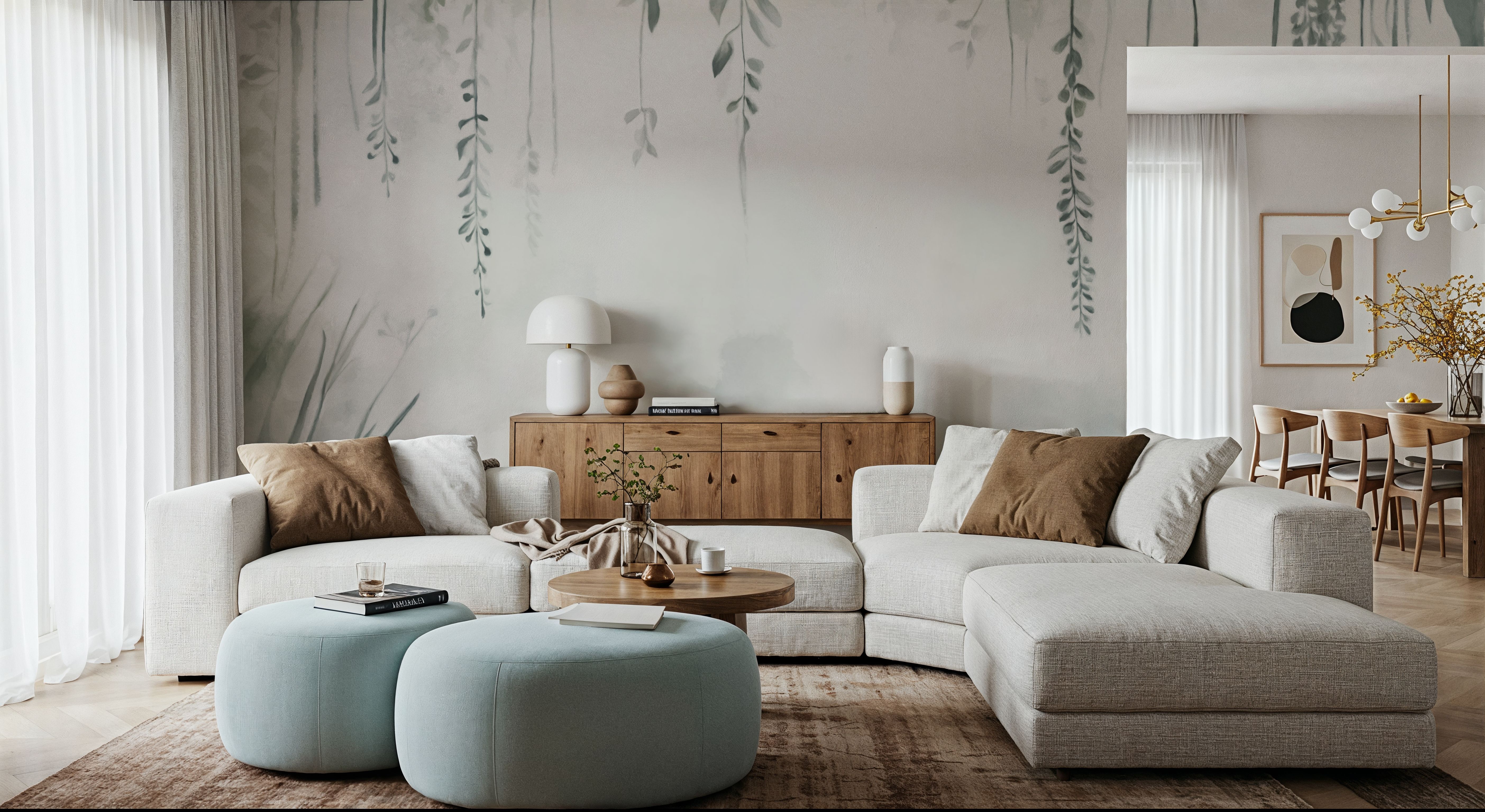 Painterly Hanging Gardens Soft
