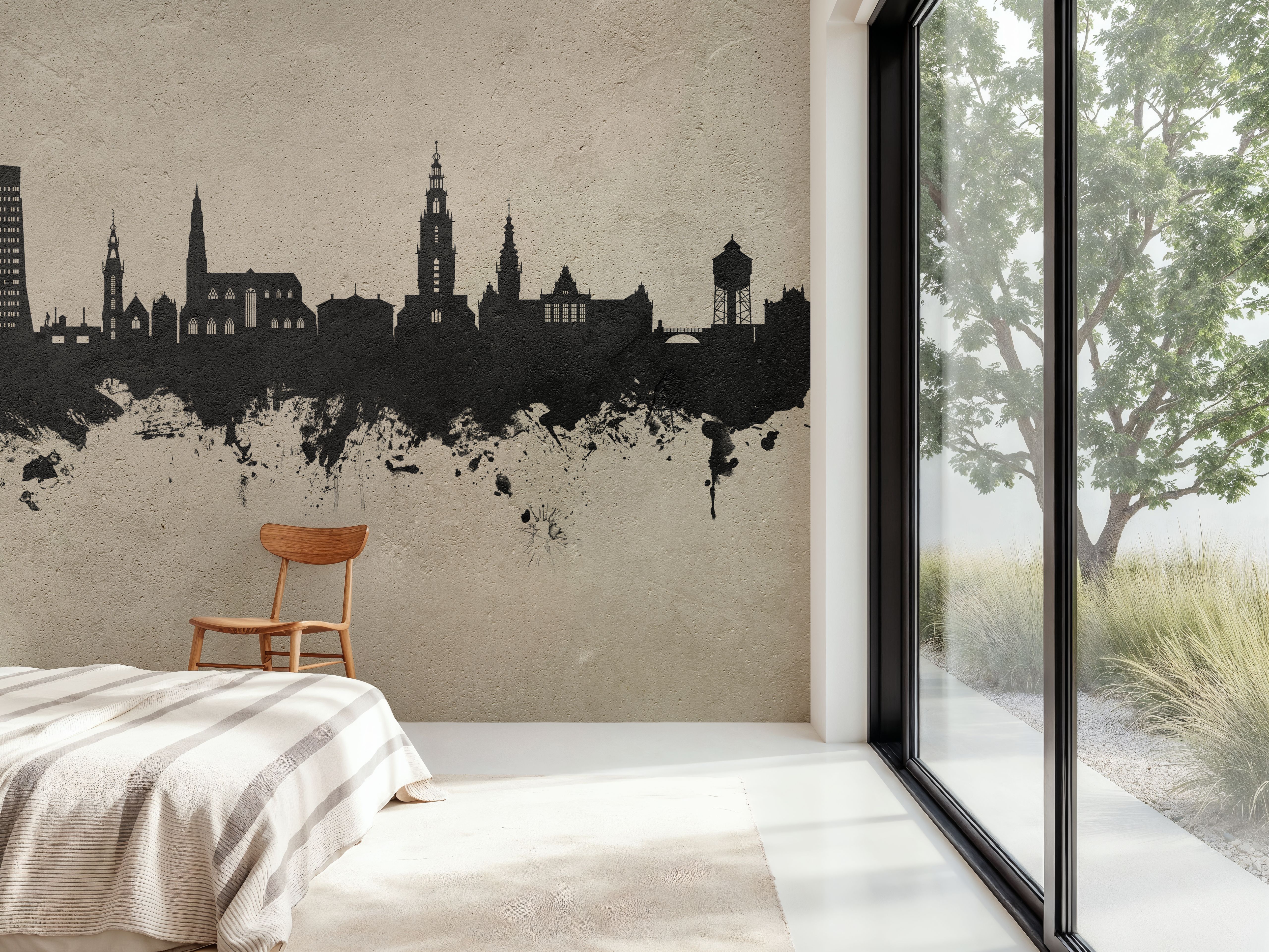 Groningen The Netherlands Skyline 