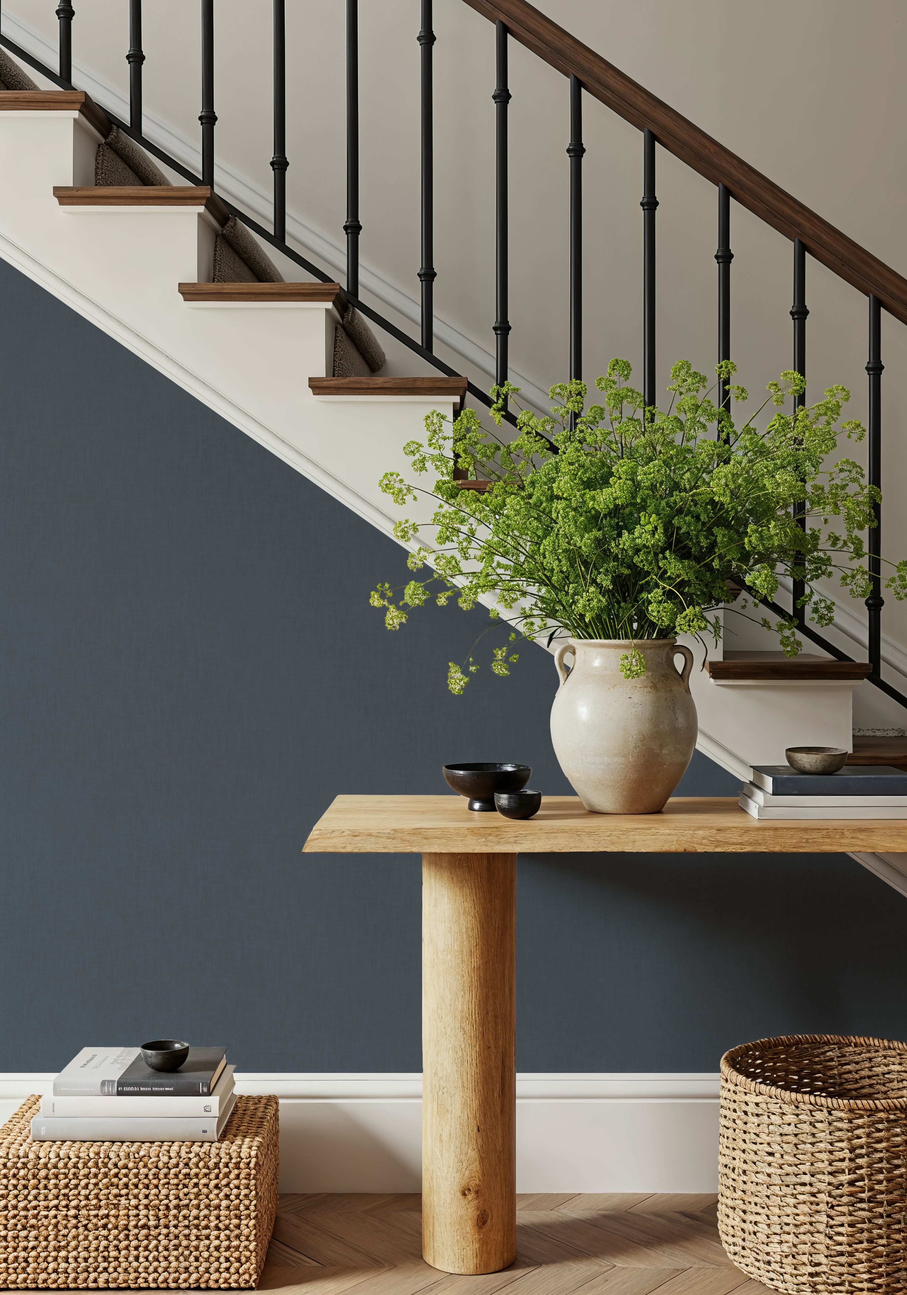 Linen Mist Bright Collection, Washed Denim