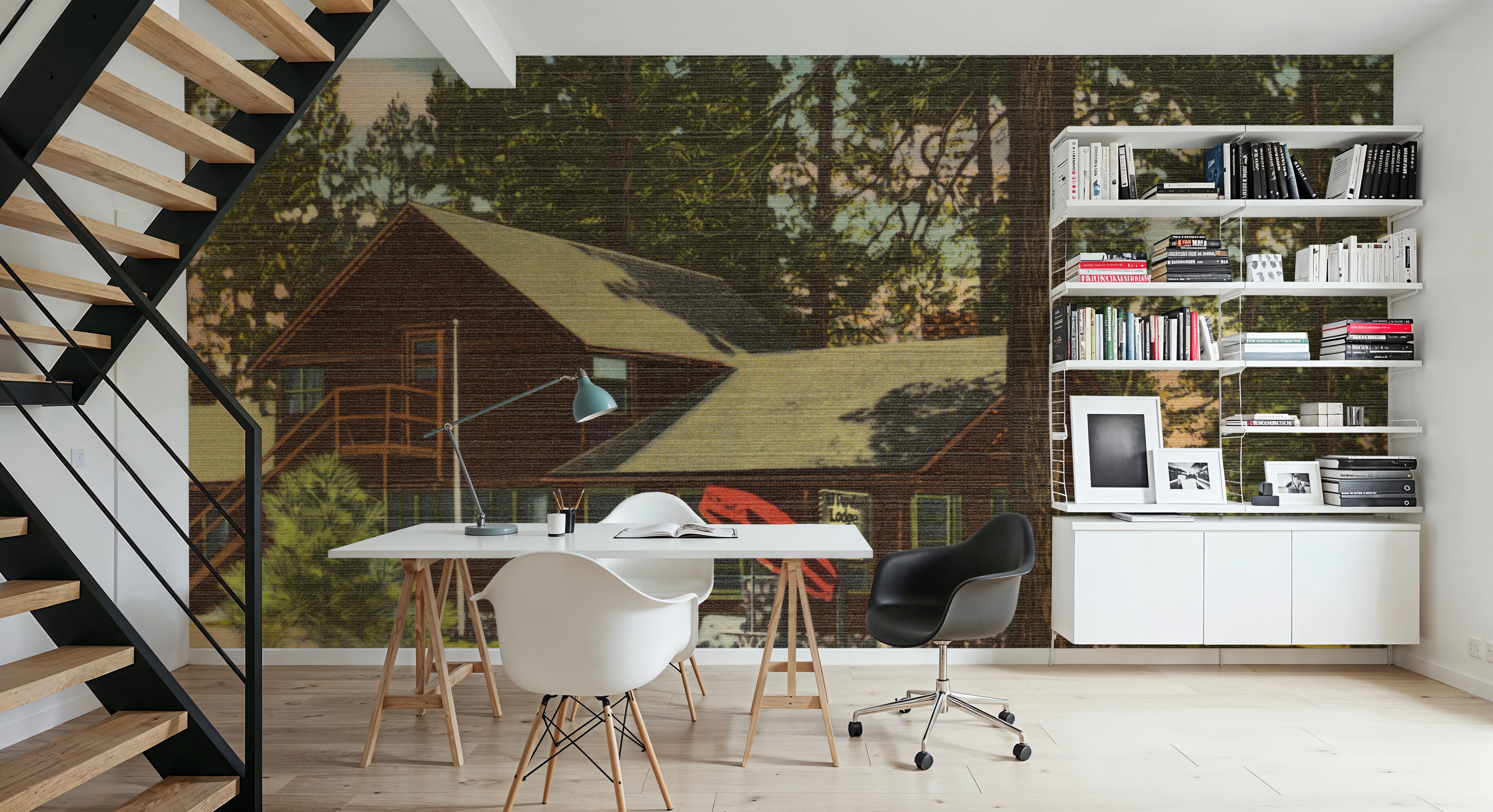 Greetings from El Paraiso Motel - Screenprint Postcard