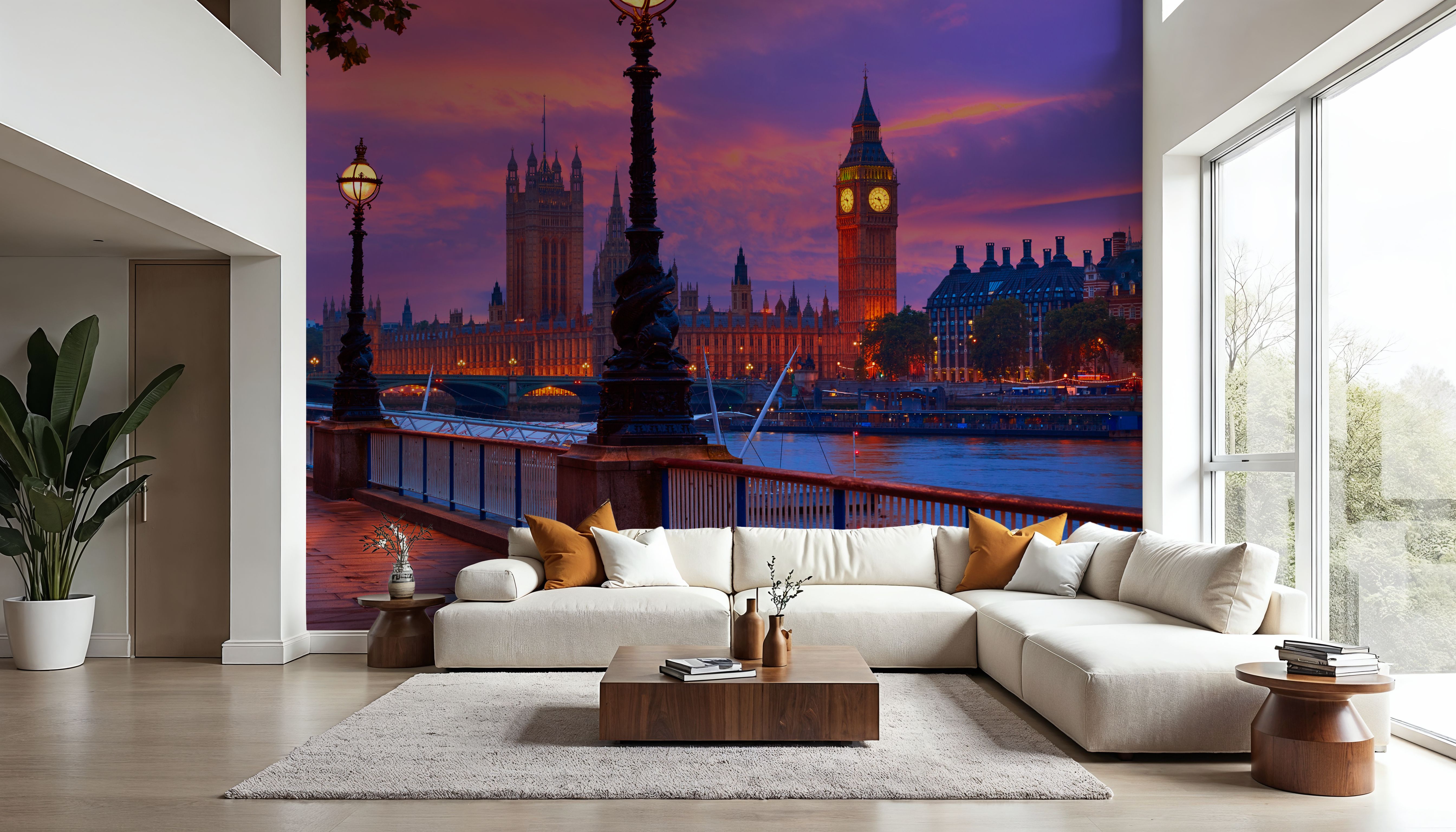 London Twilight Majesty, Behang