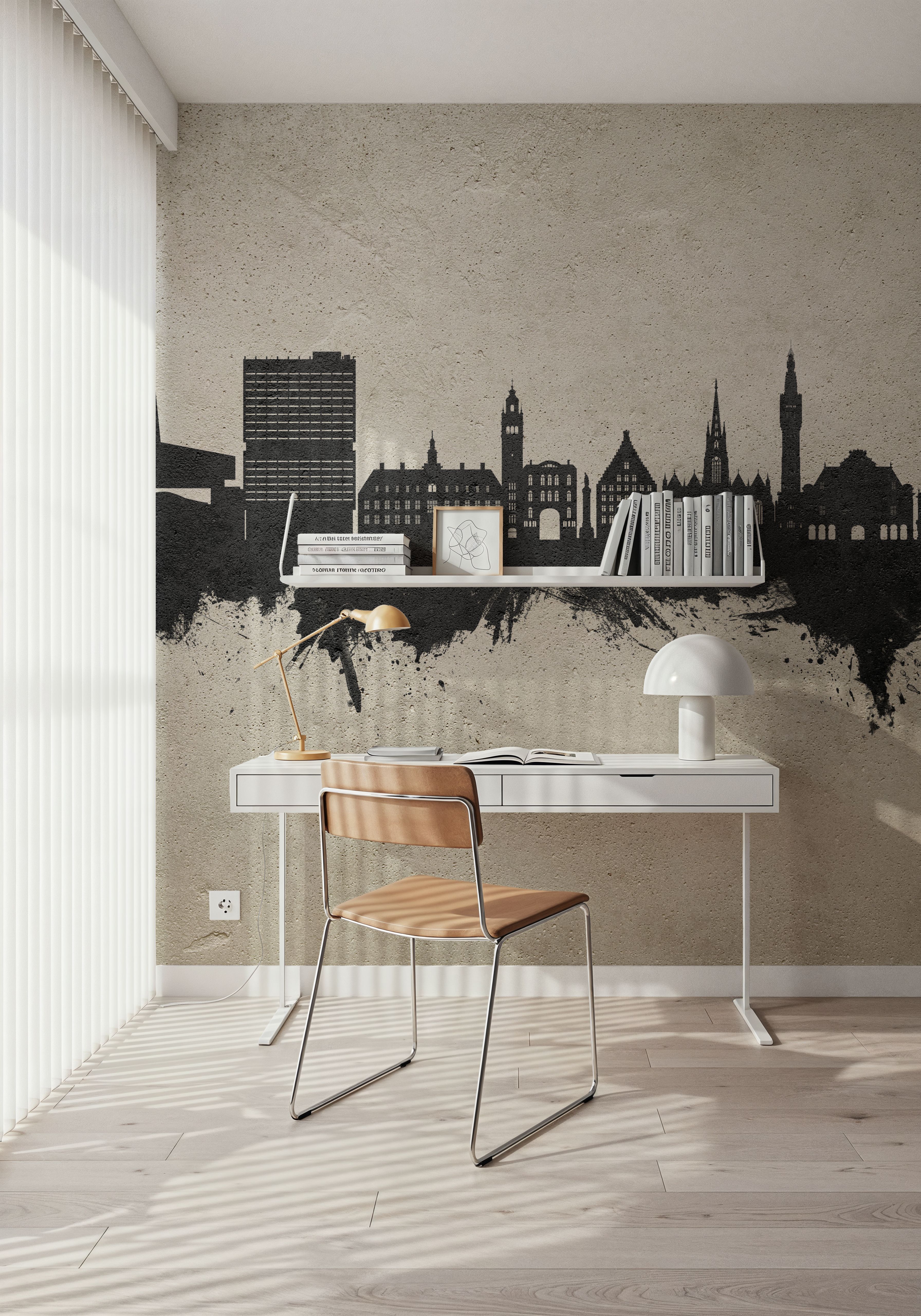 Lille France Skyline Concrete