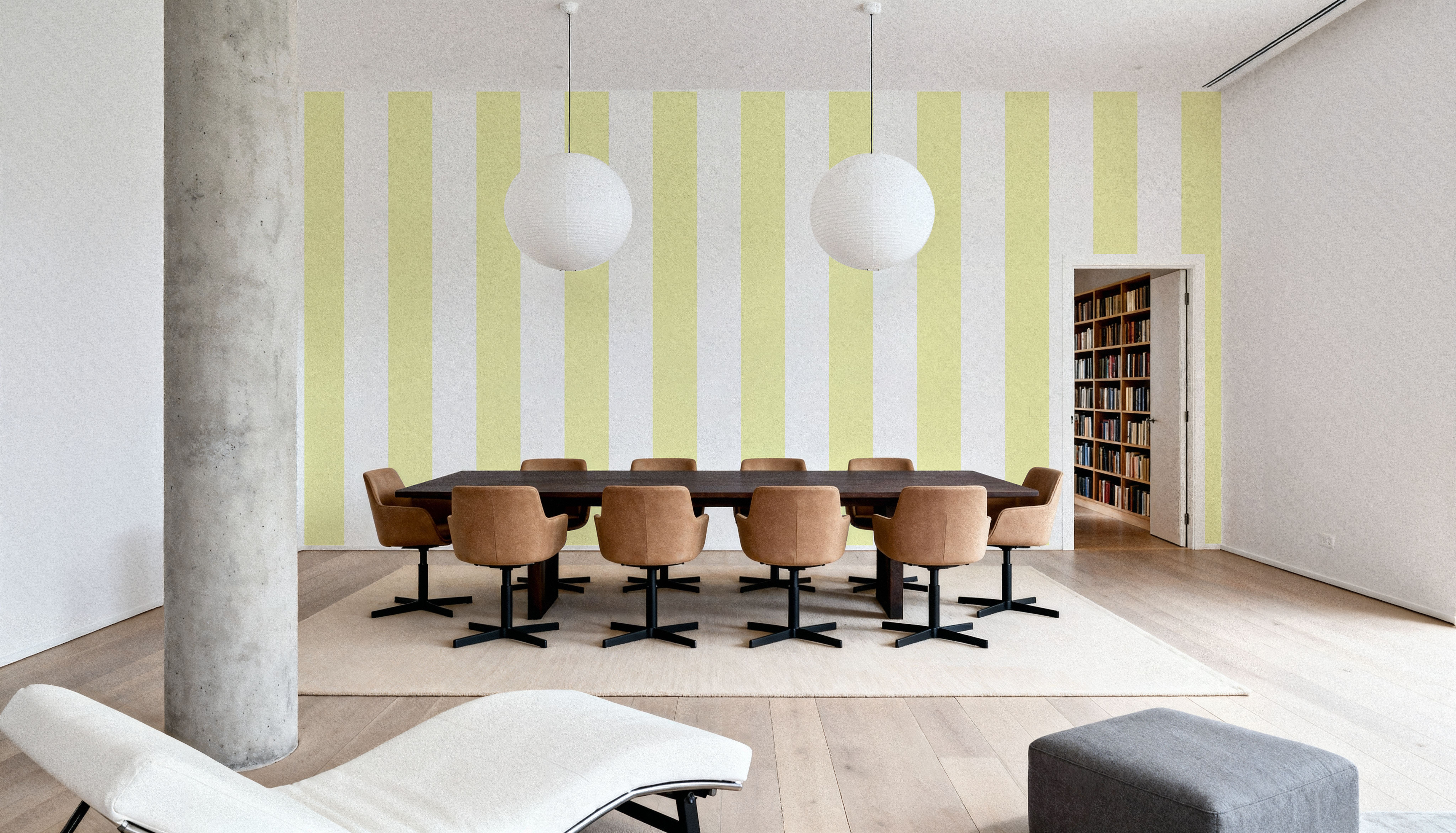 Circus Stripes, Yellow