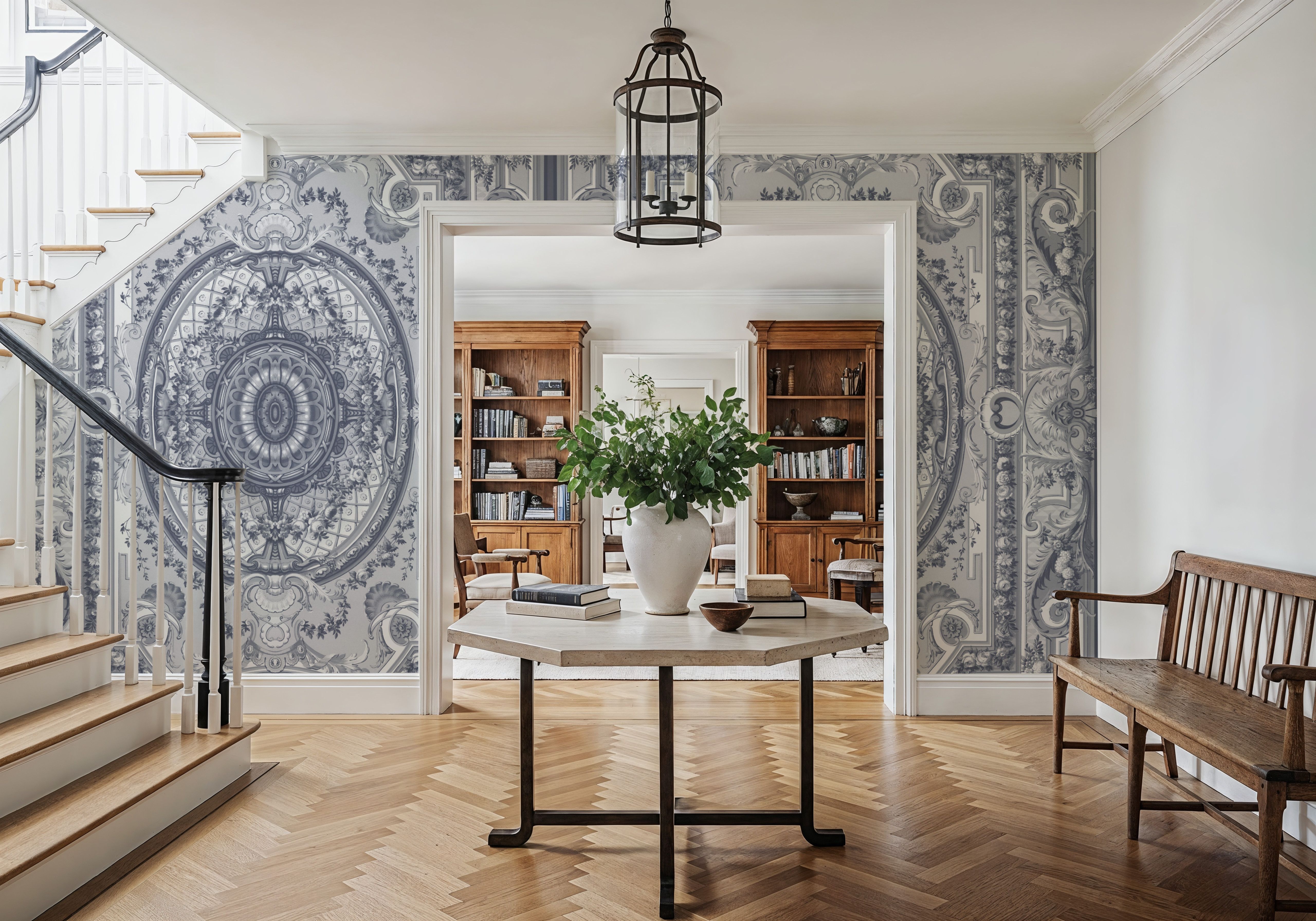 Golden Era, French Blue, Tapet