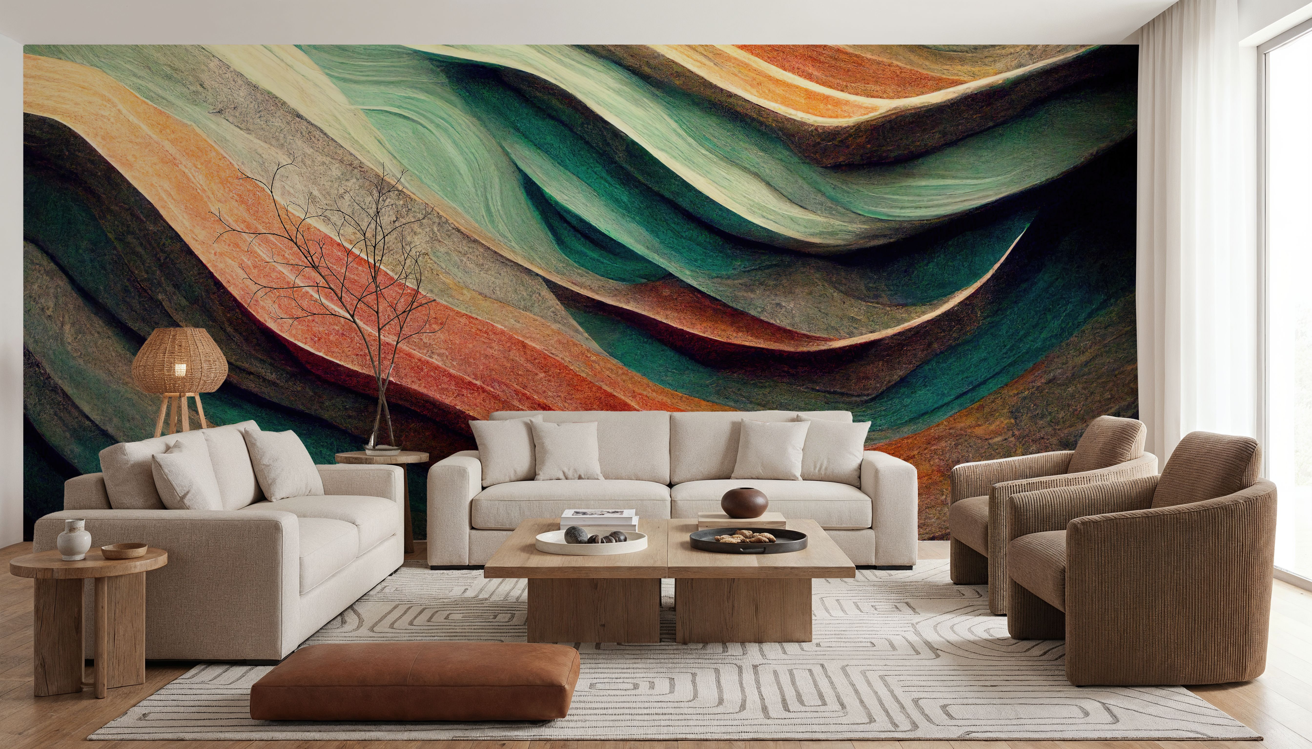 Firebrick And Light, Wallpaper