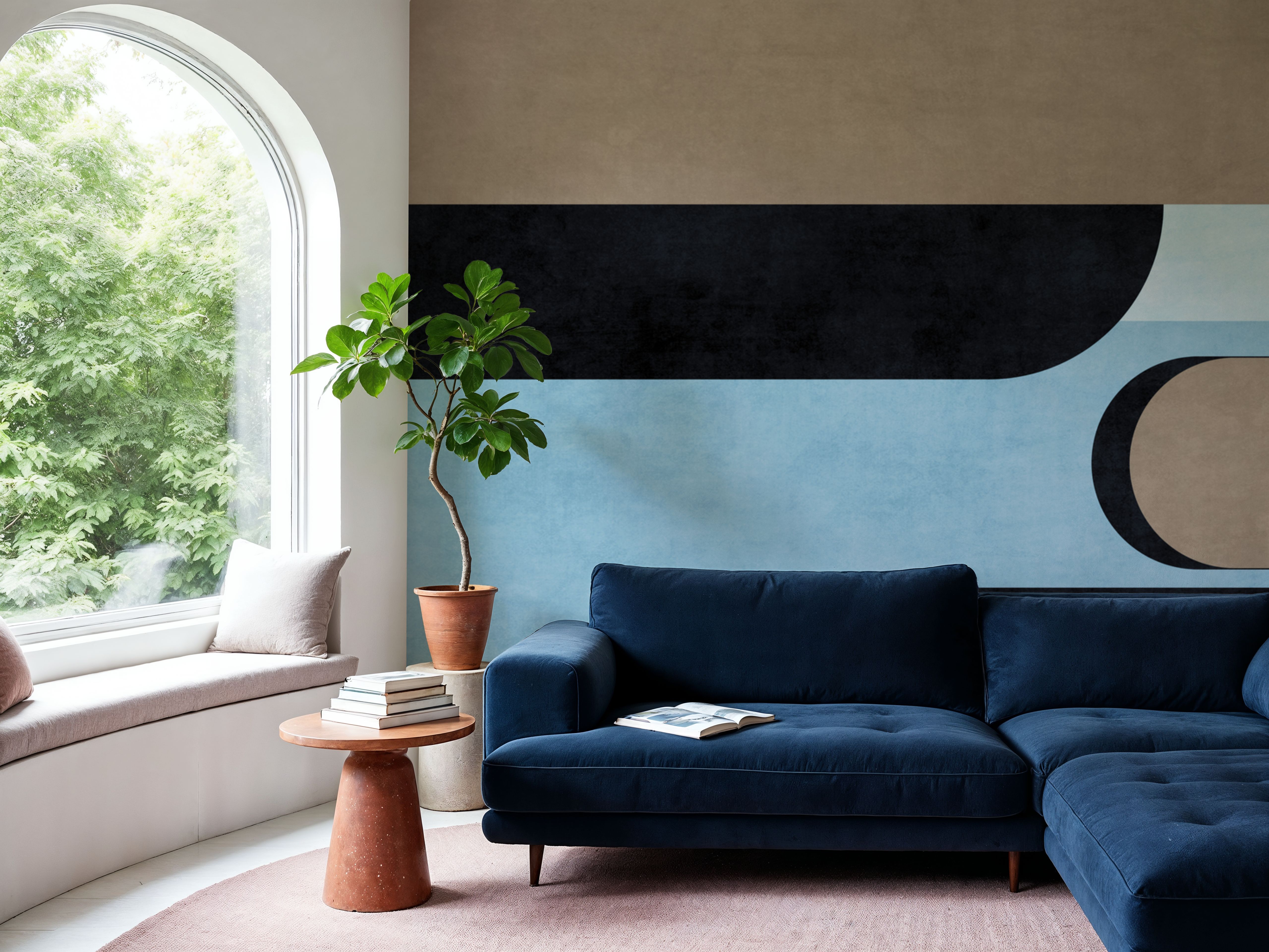 Modern Elements, Sand & Sky, Wallpaper