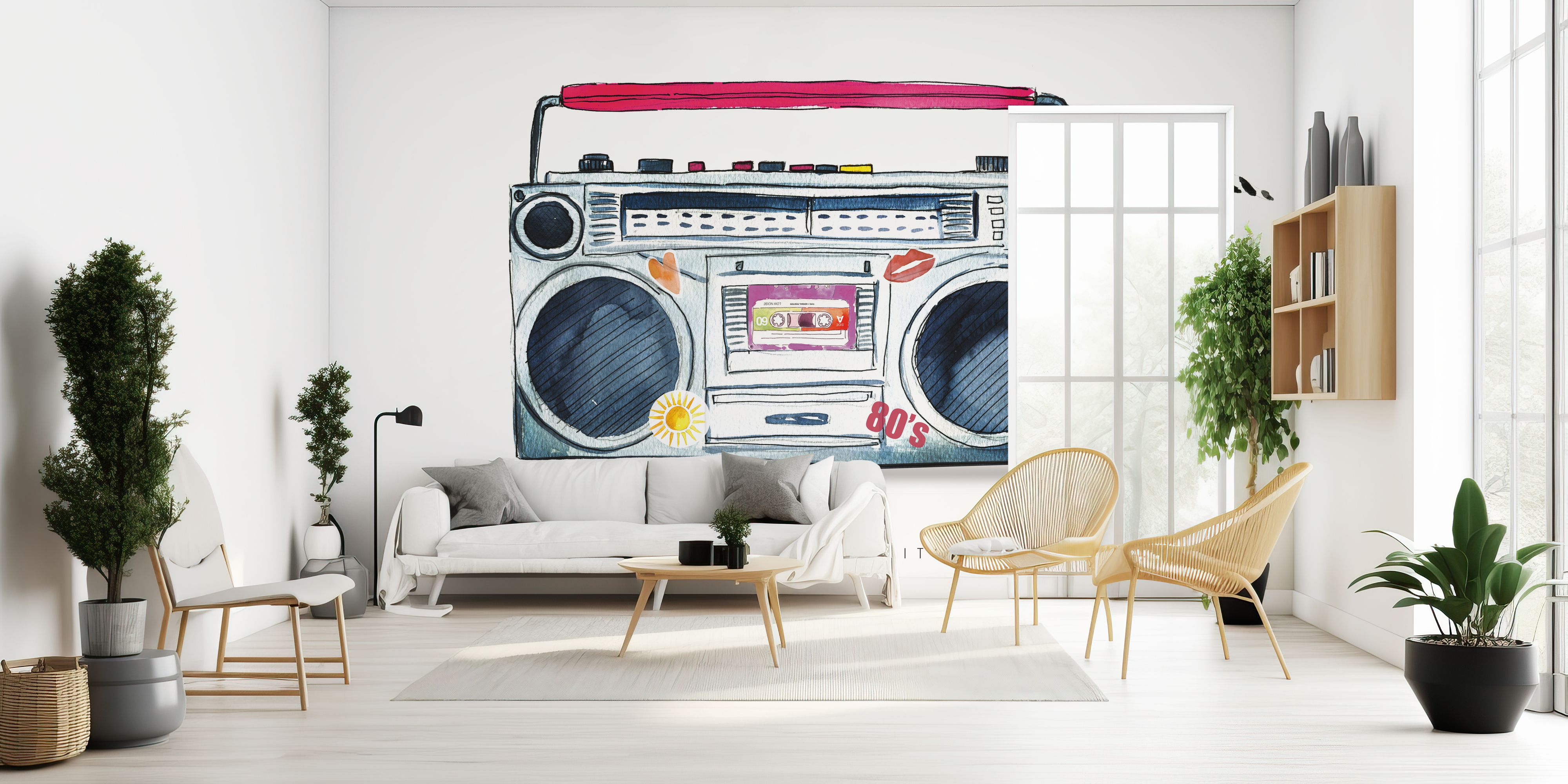 Boombox Wall Art – Castle and Rye