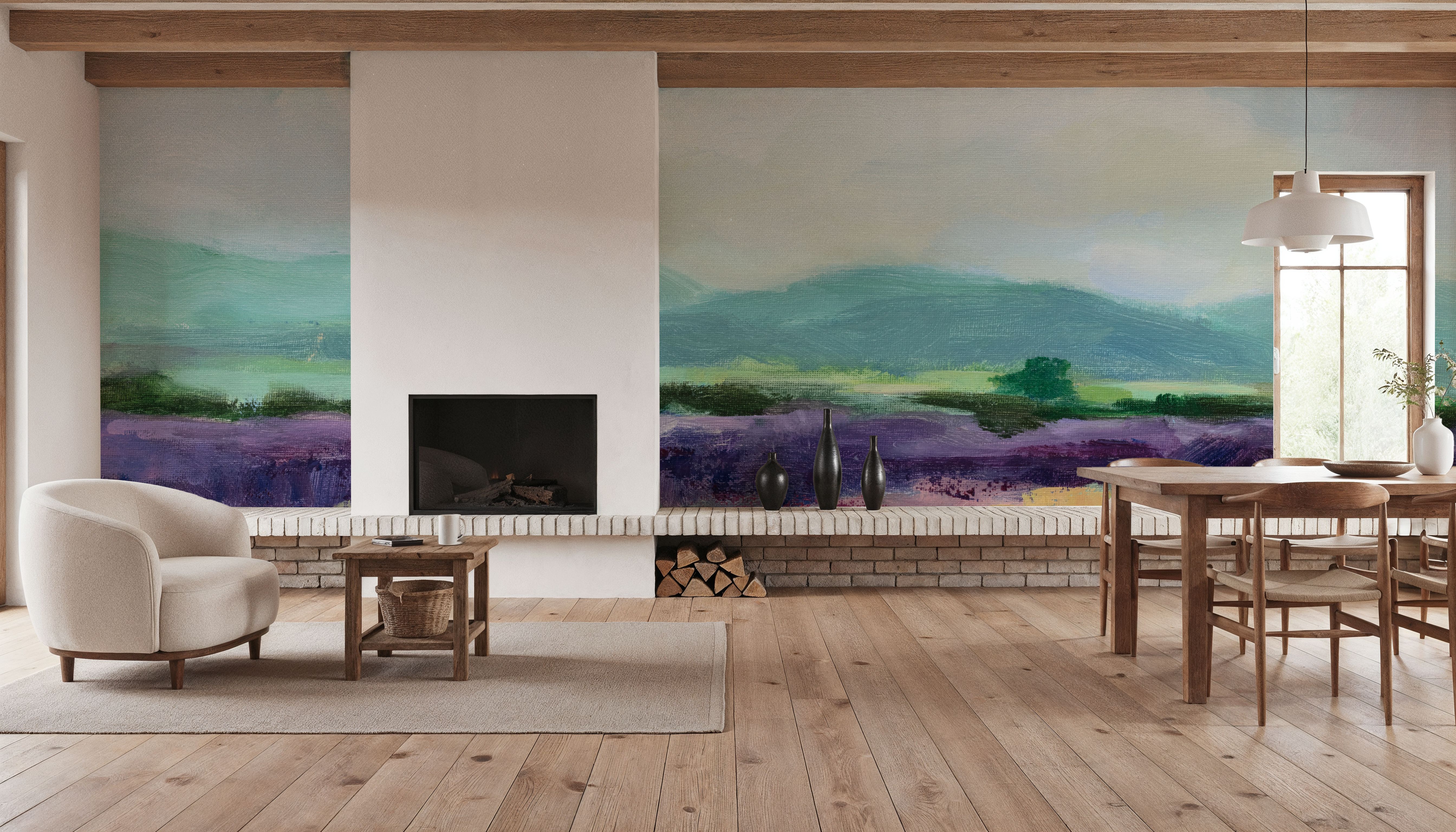 May Lavender Field I