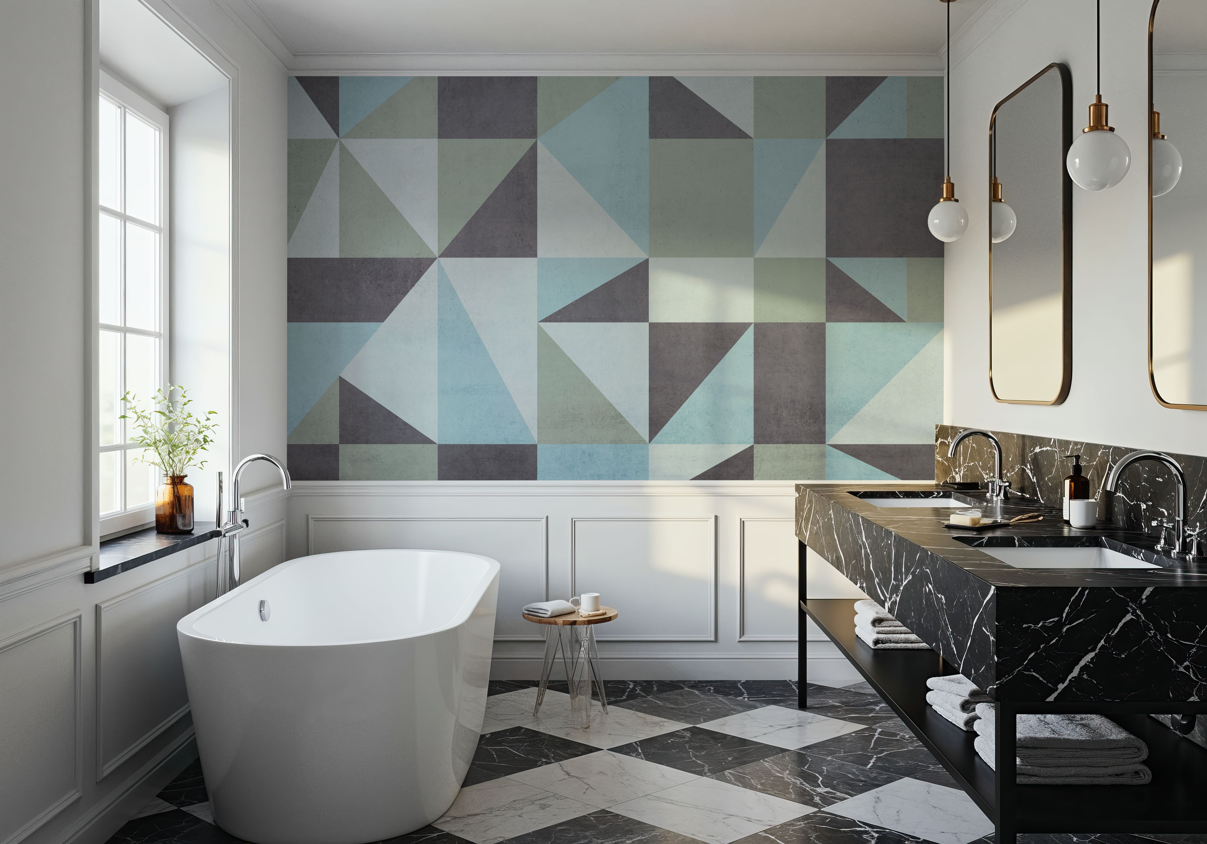 Modern Geometrics, Ice Blue