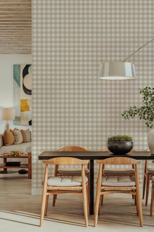 Gingham Sand