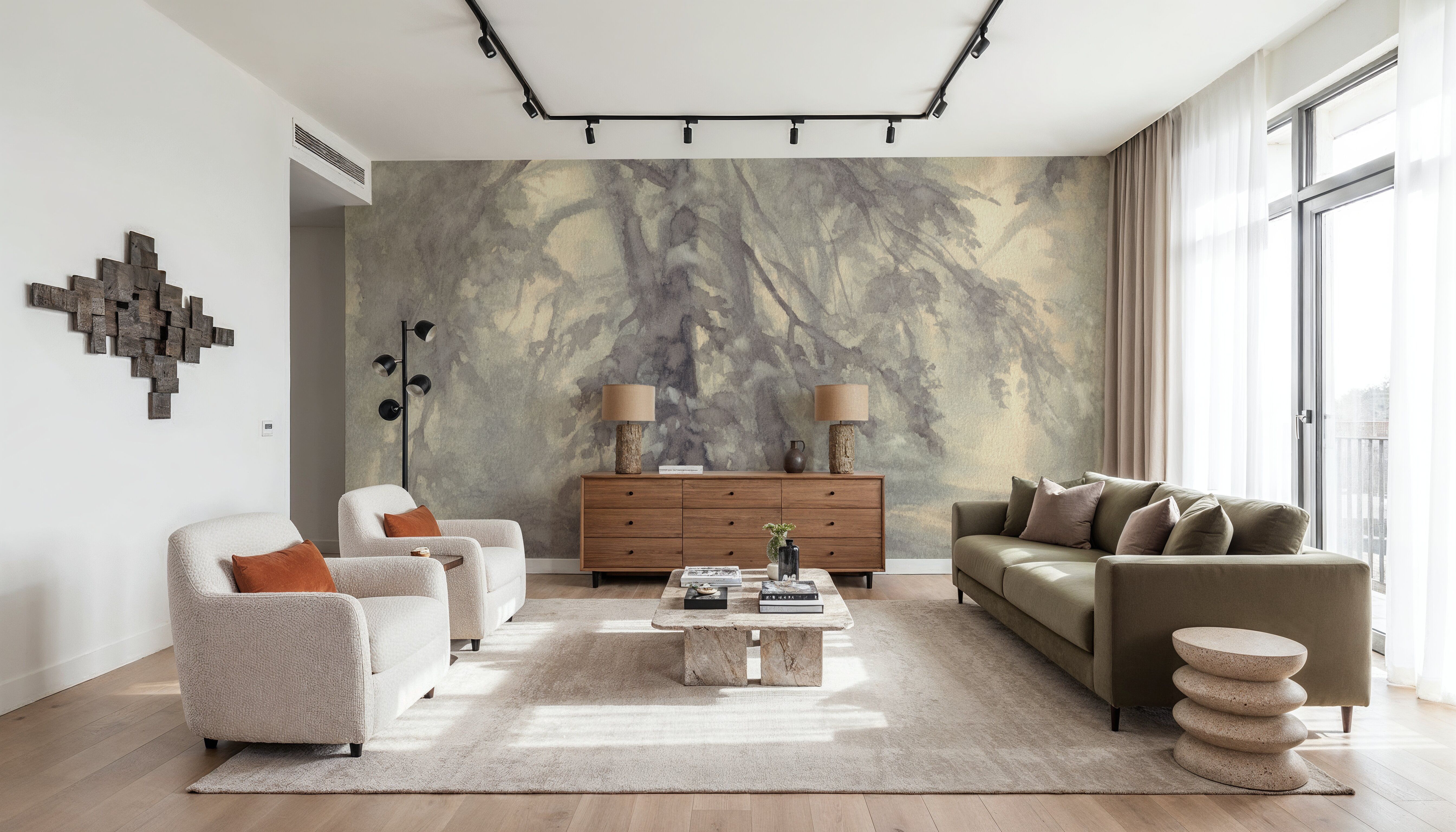 Whispering Mist, Wallpaper