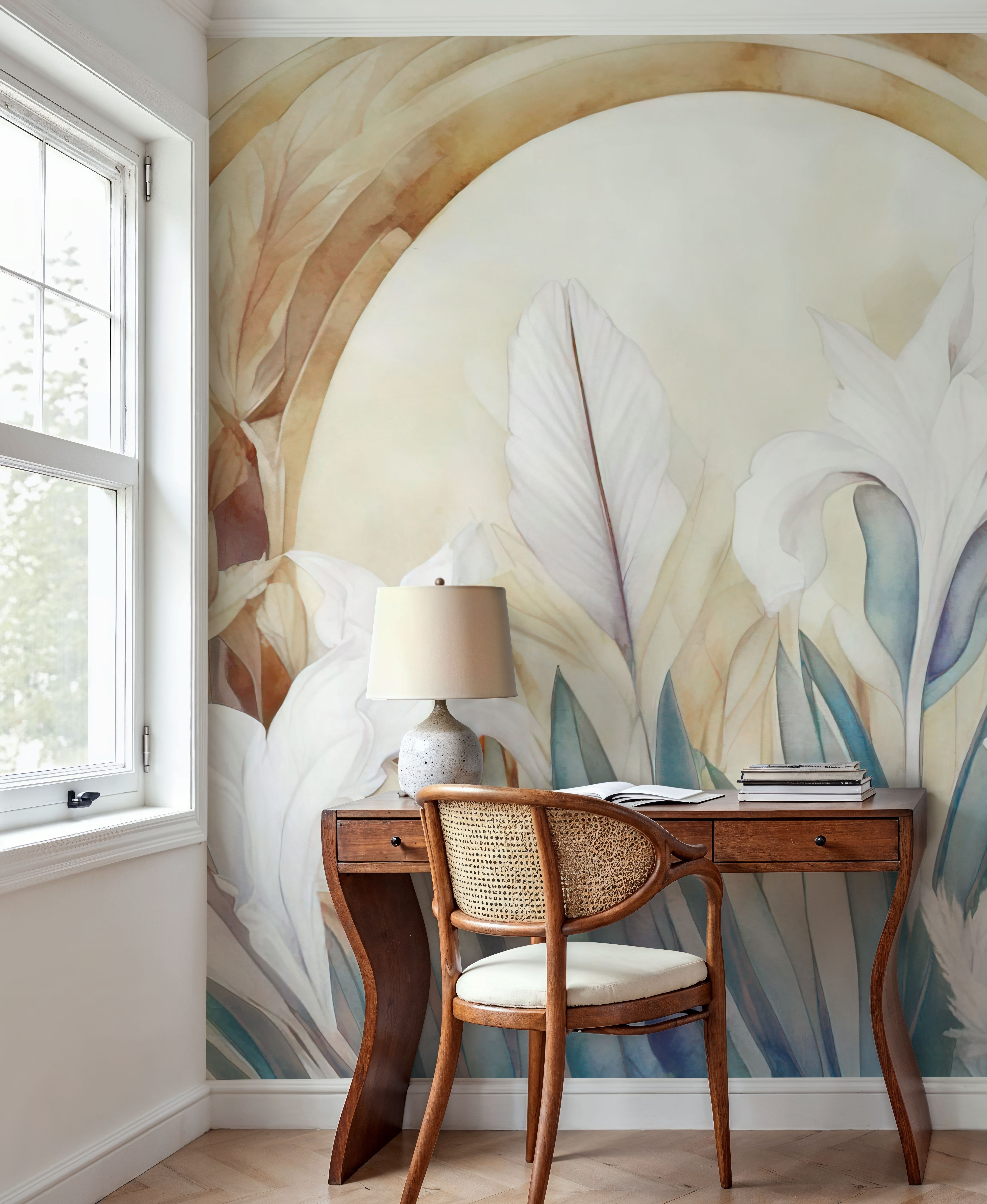 Irises at Sunrise Yellow