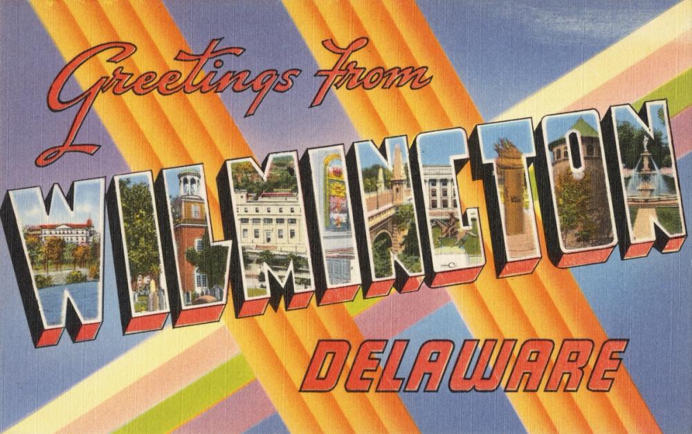 Greetings from Wilmington - Screenprint Postcard