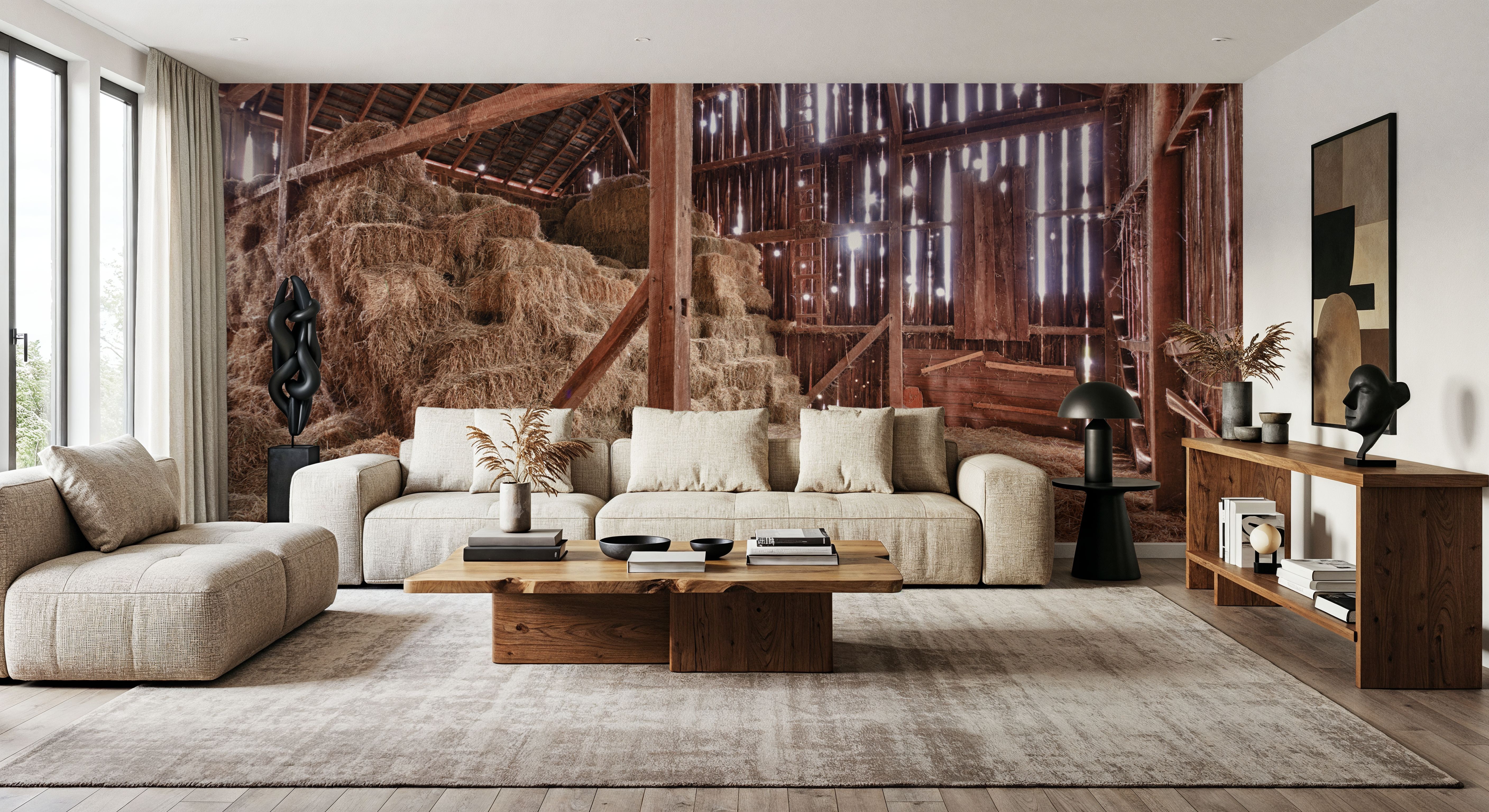 Barn Beams, Wallpaper