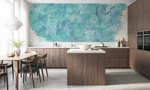 US Map Detailed - Harriet