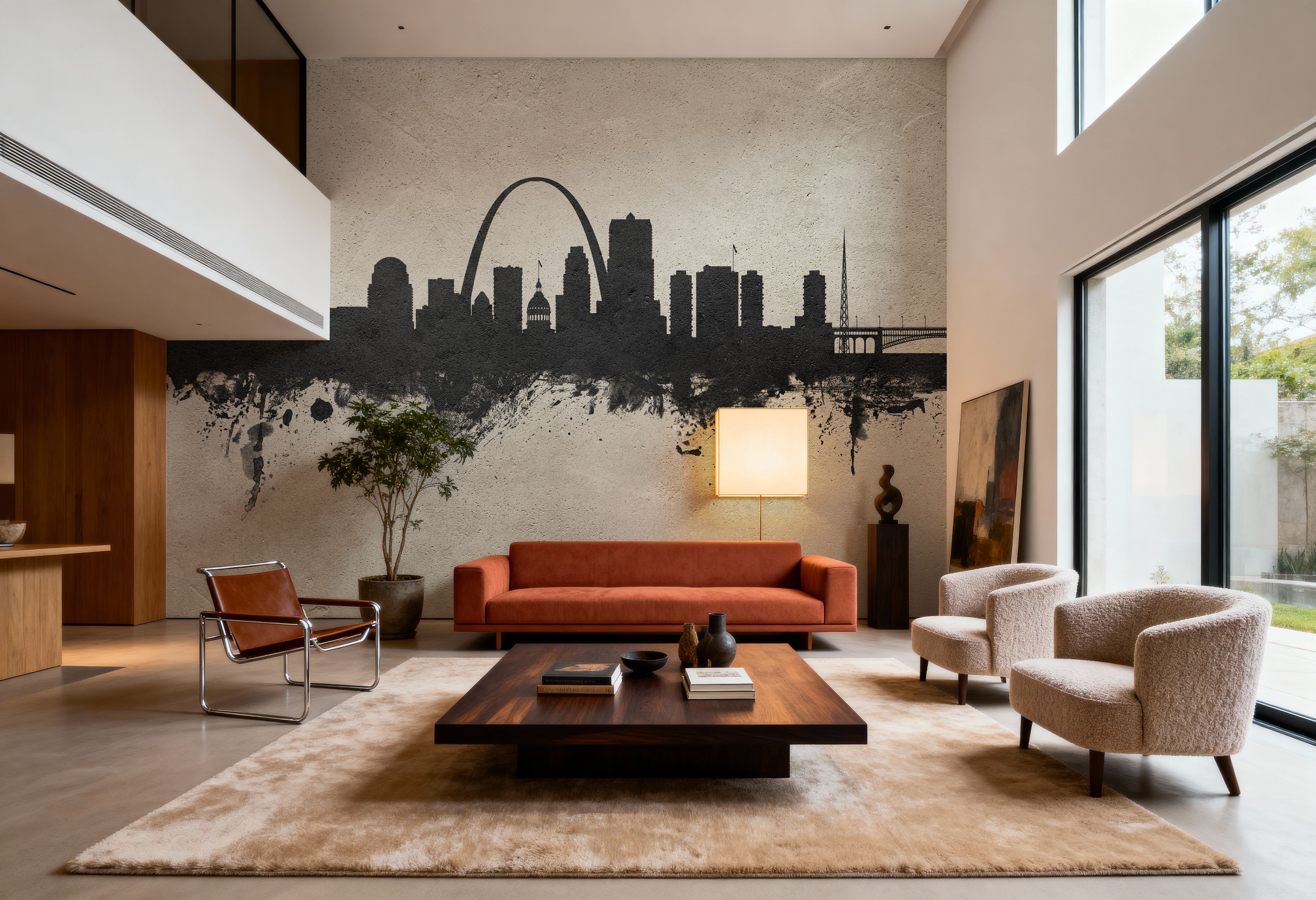St Louis Missouri Skyline Concrete