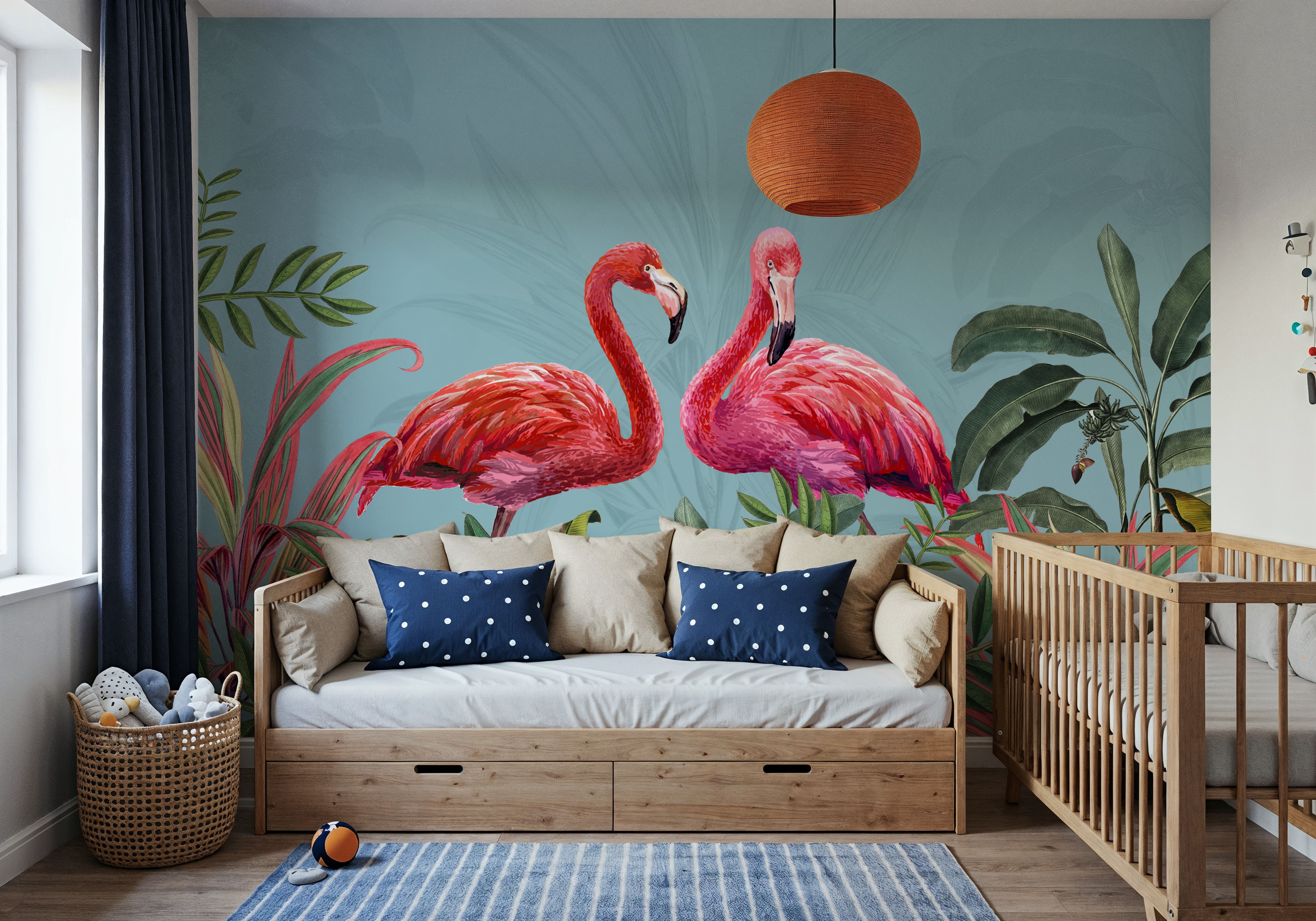 Shy Flamingos