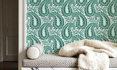 Botanical Paisley, Turqouise