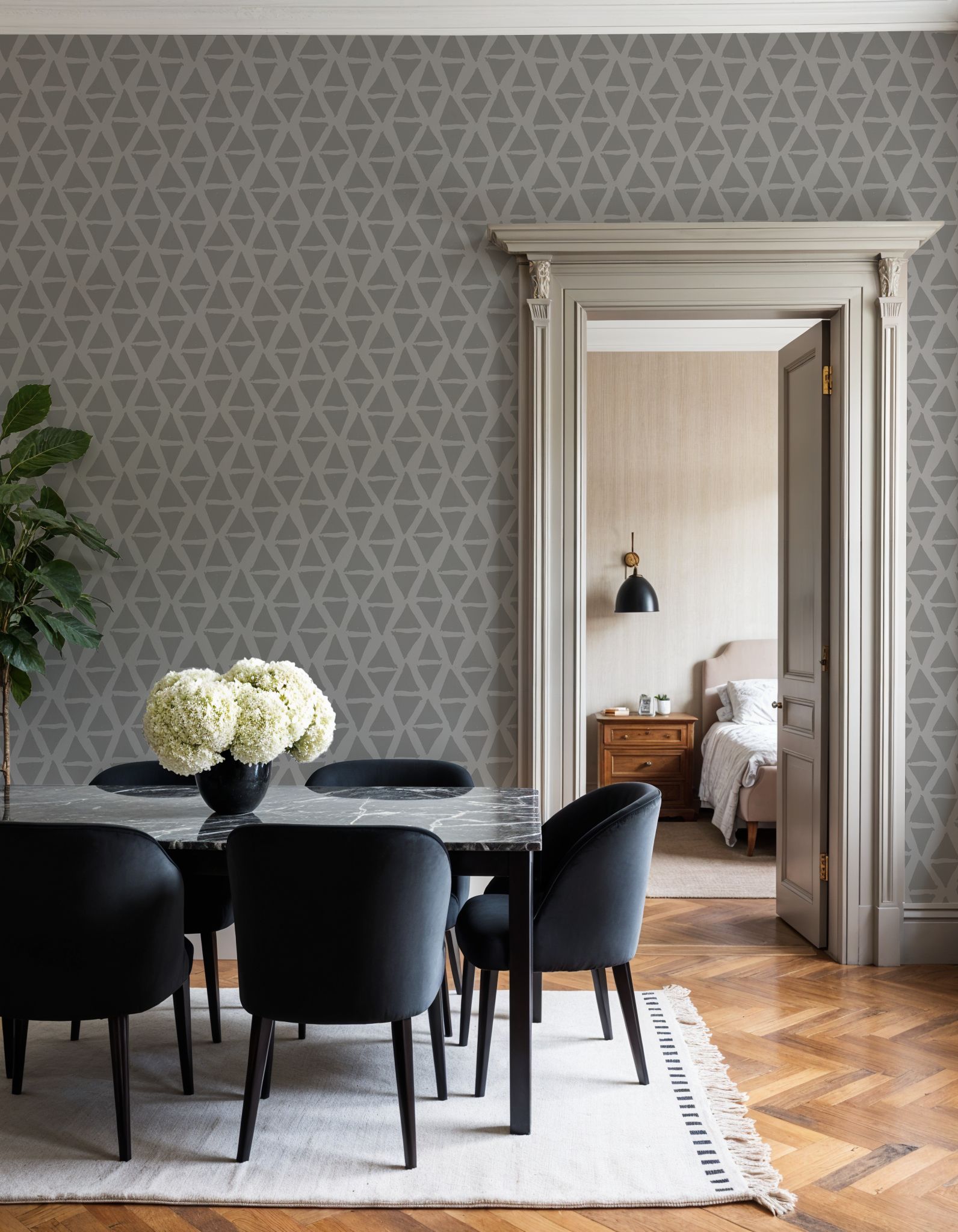 Triangular Meeting Gray