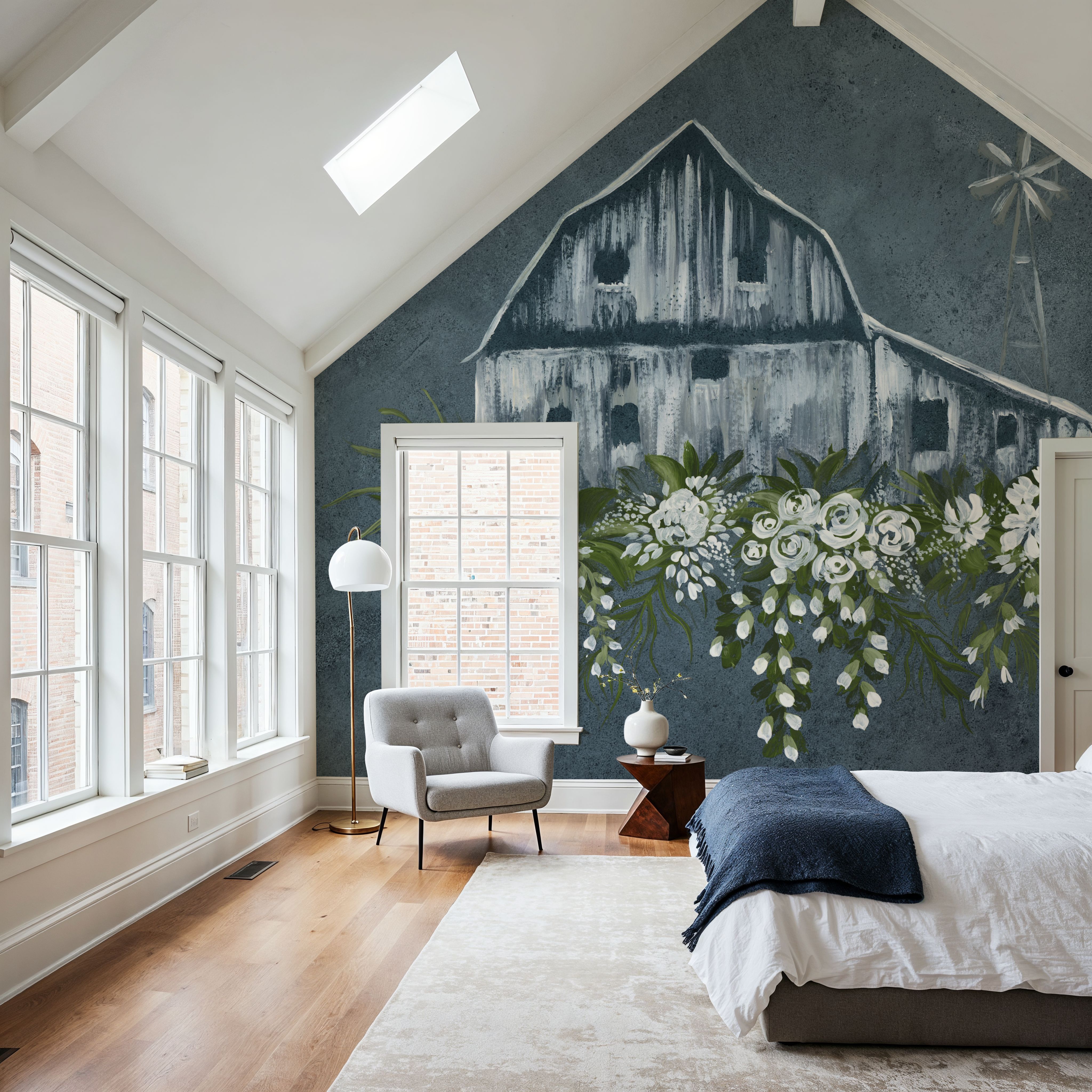 Adorned Barn Sketch Denim