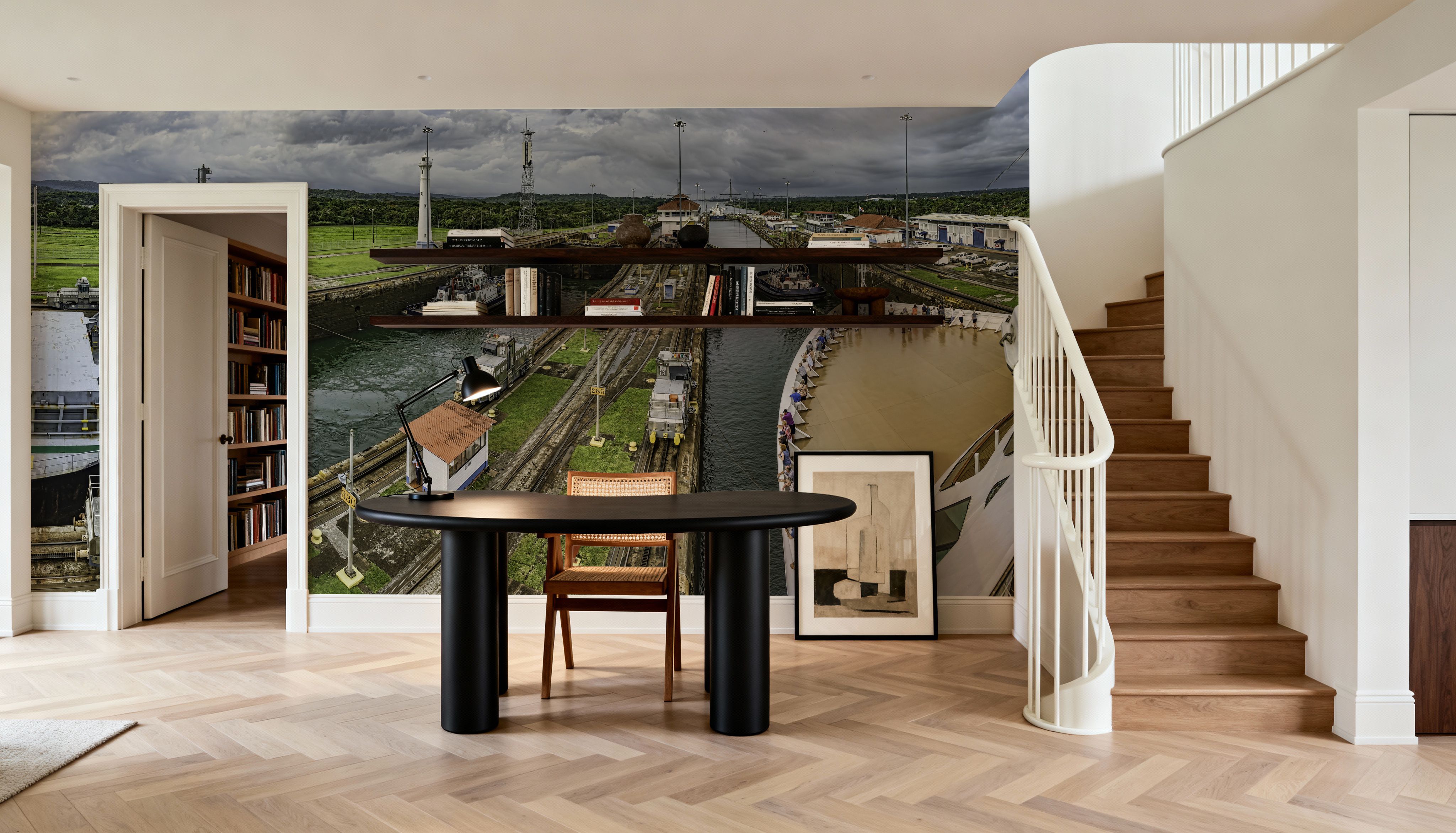 Canal Lock Passage, Papier peint