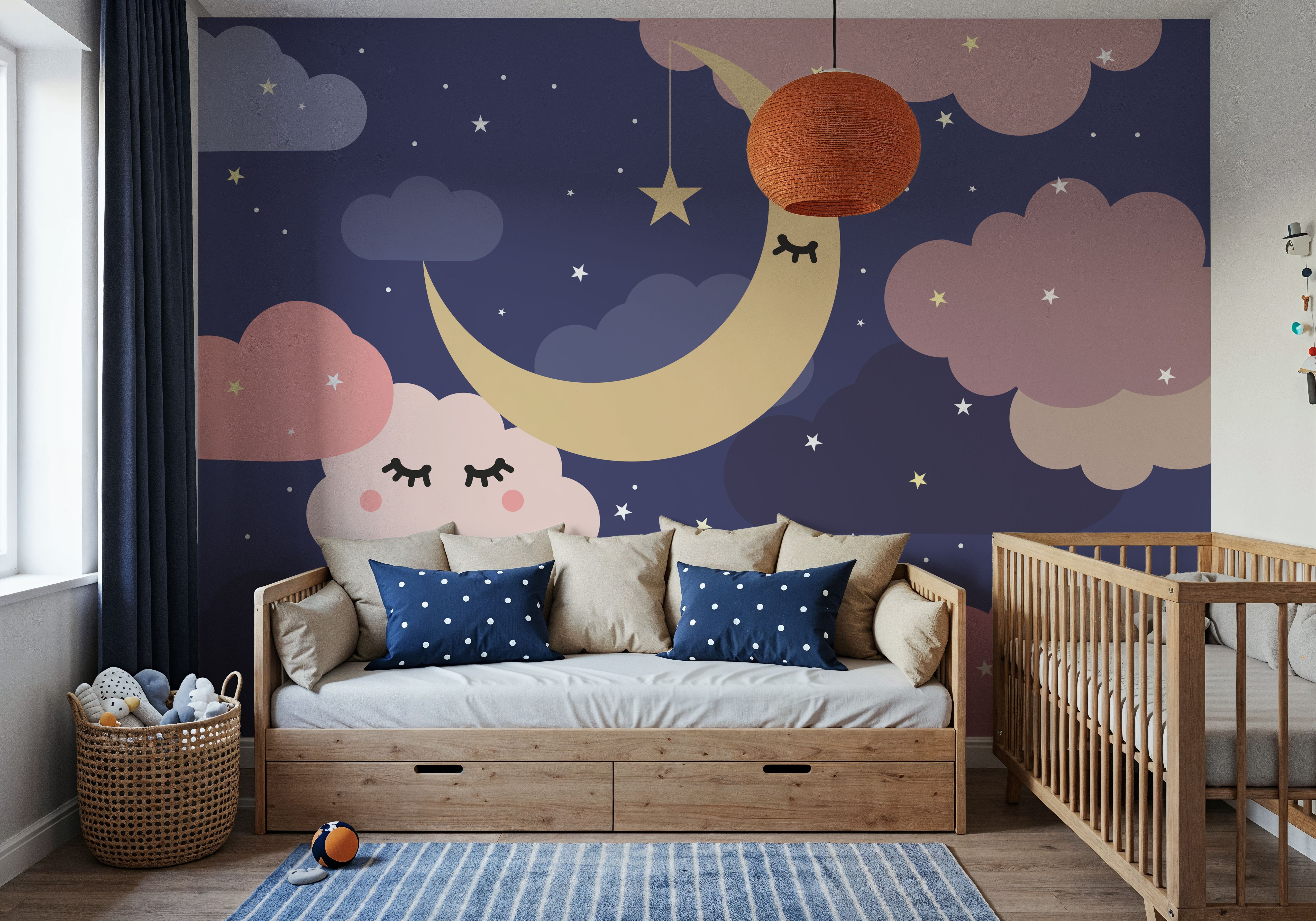 Nighttime Moon, Wallpaper