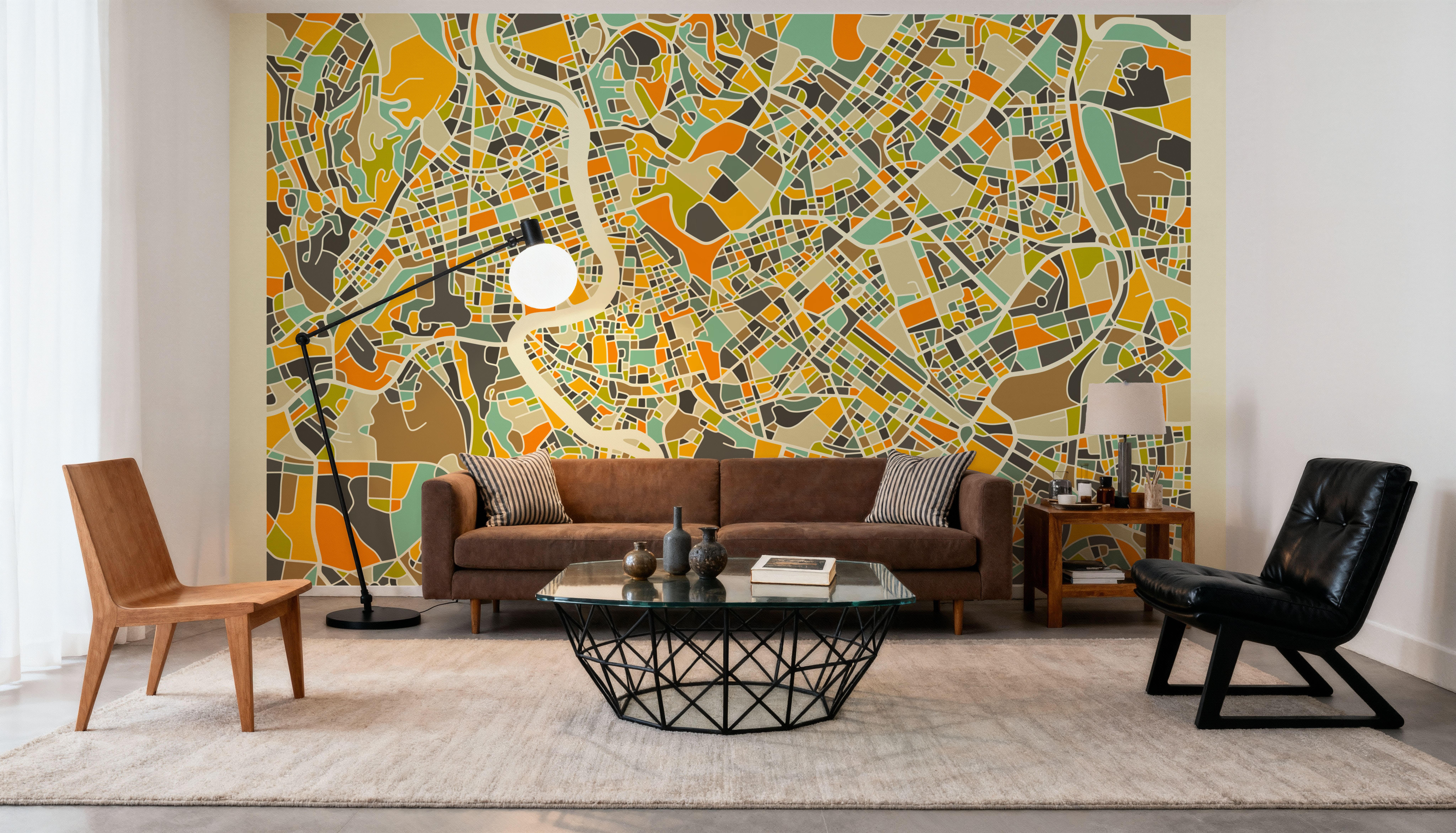 Modern Rome, Wallpaper