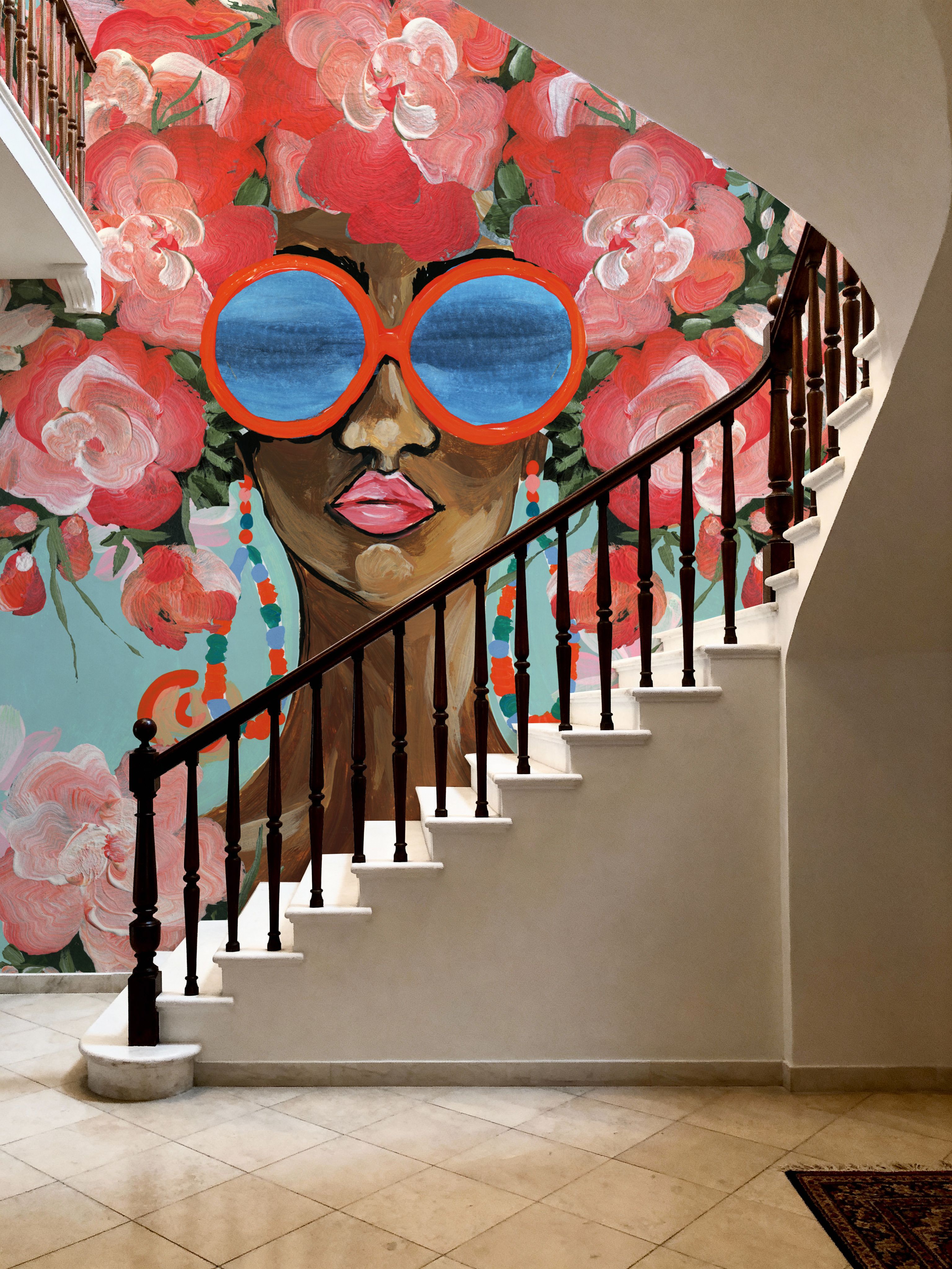 Sunning in Florals I