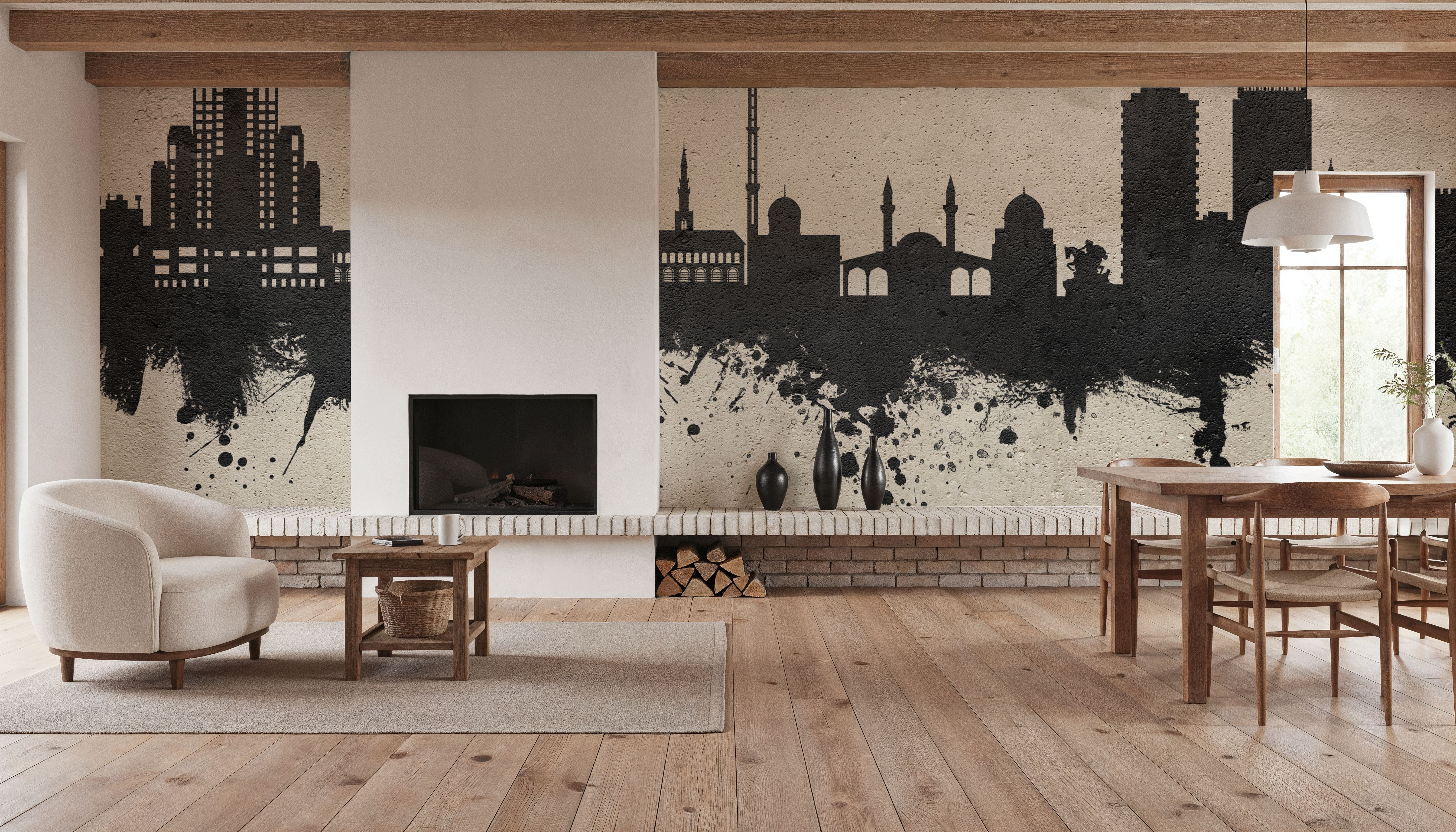 Damascus Syria Skyline Concrete