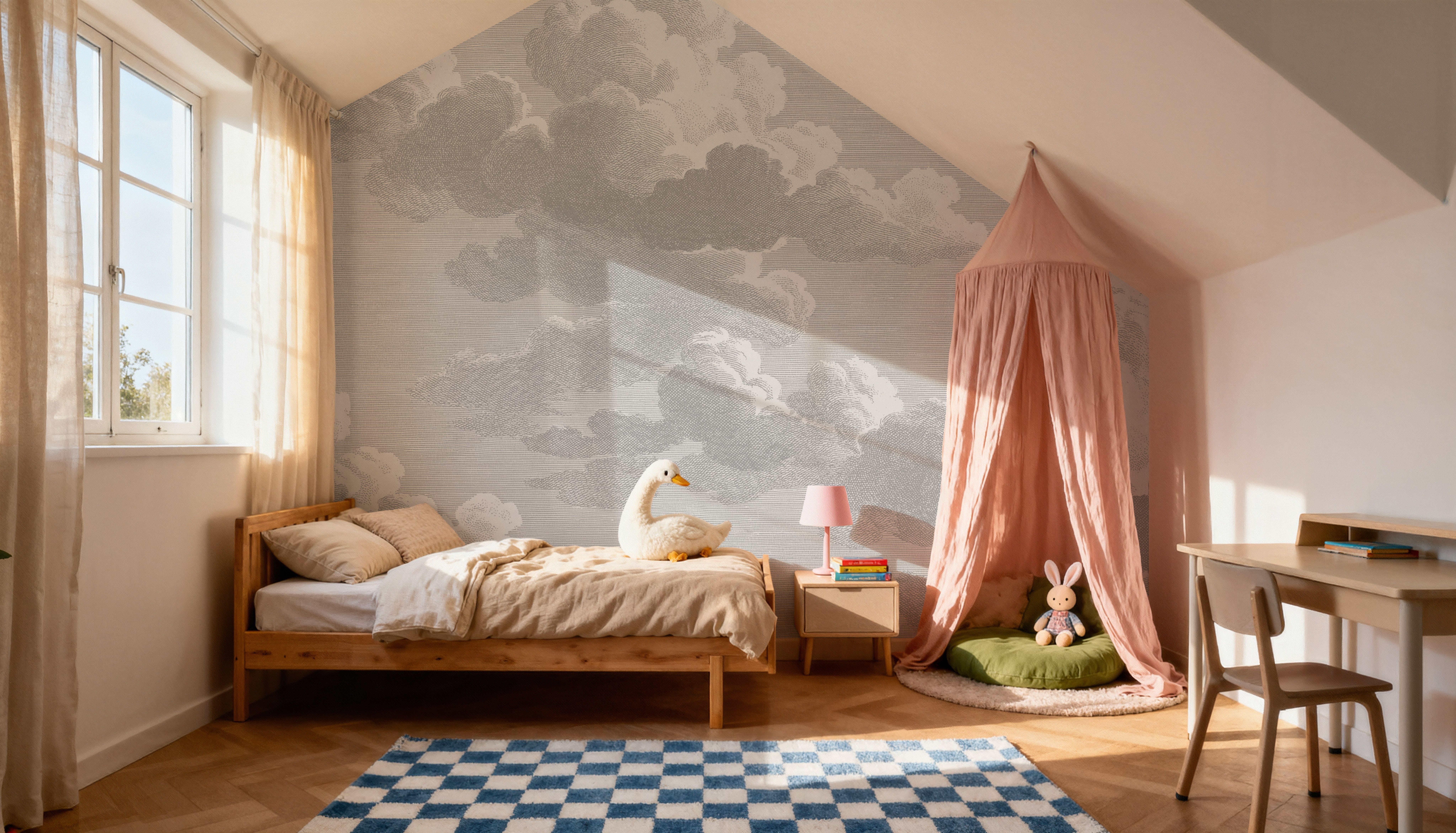 Intaglio Clouds, Rainy Day