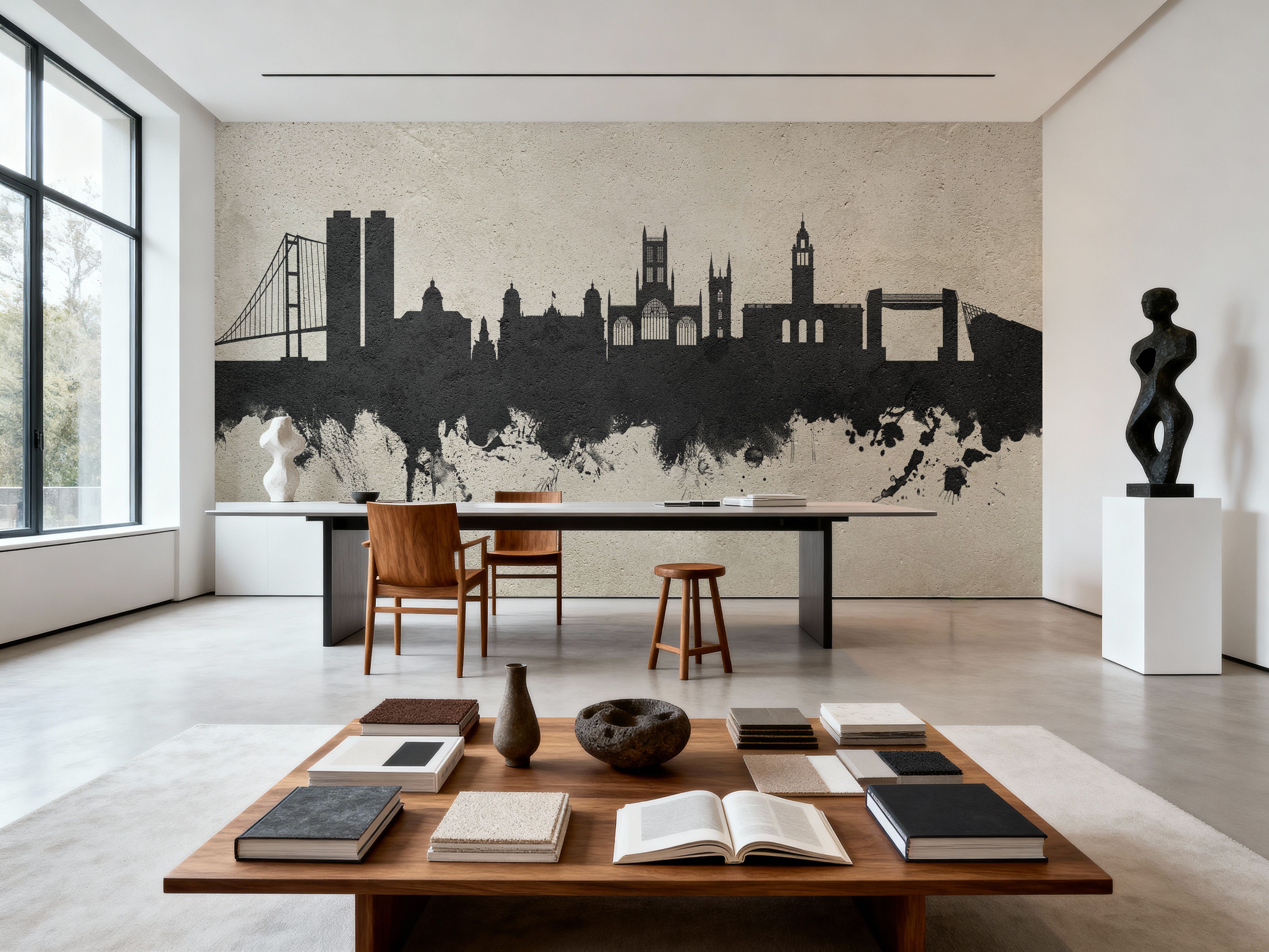 Kingston upon Hull England Skyline Concrete