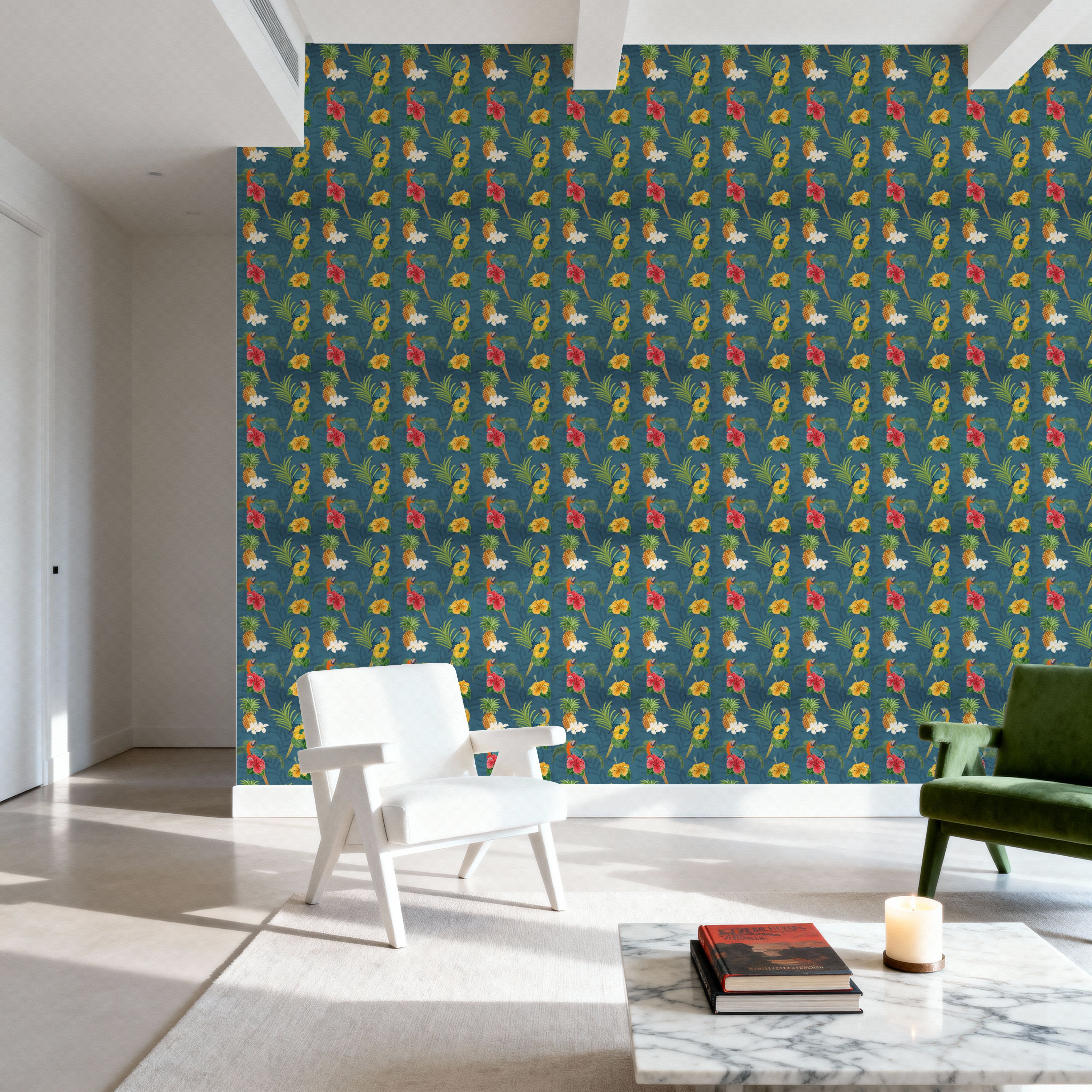 Parrot Paradise Blue