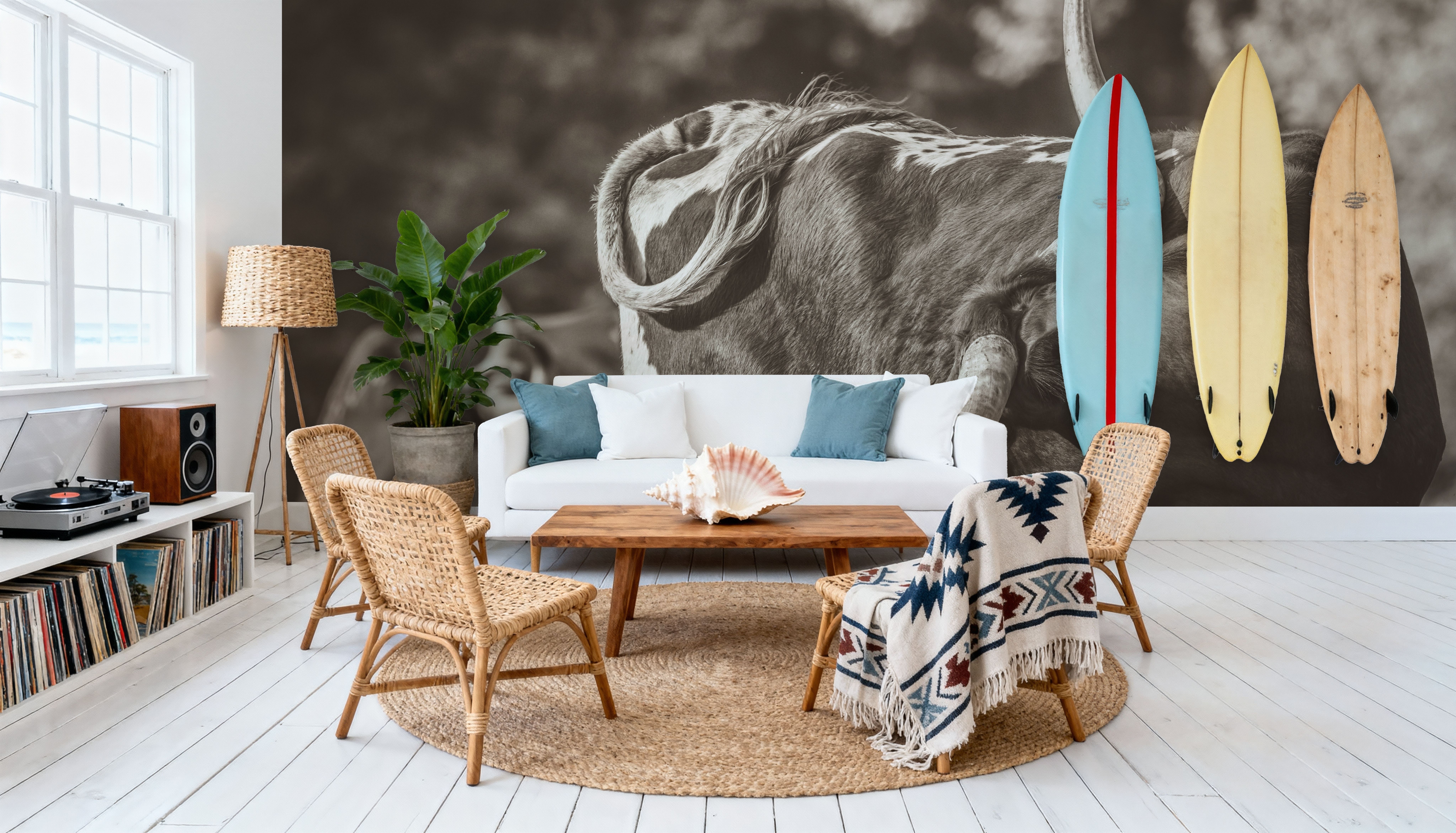 Longhorn Twist Sepia