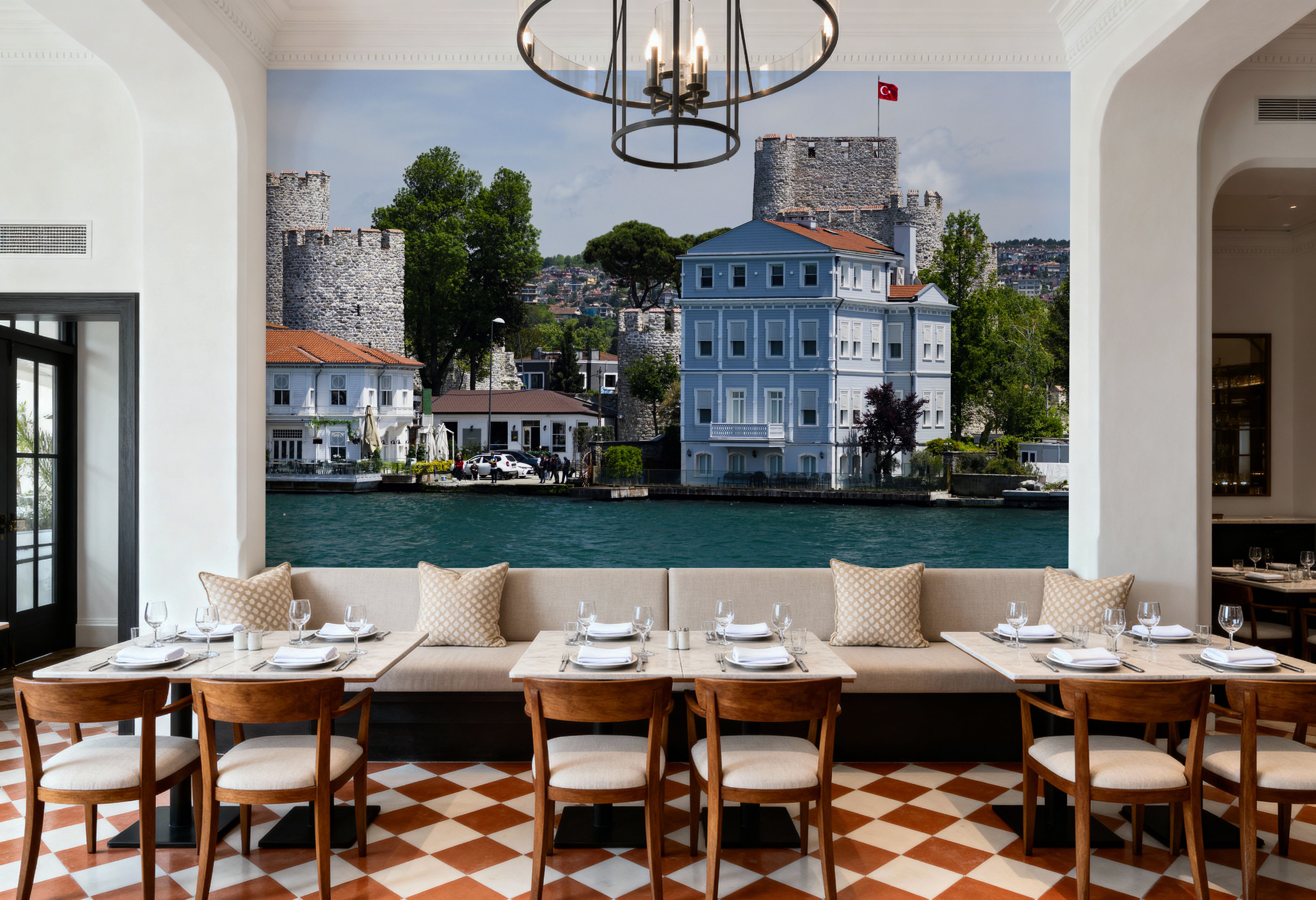 Mediterranean Fortress, Tapeten