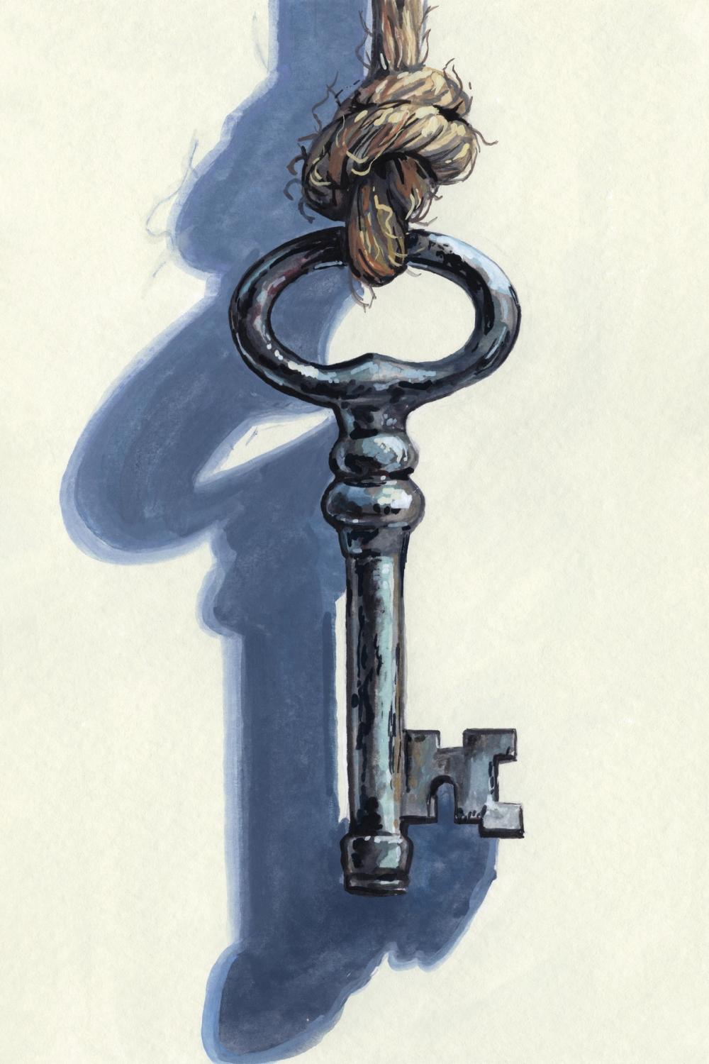 Antique Mystery Key