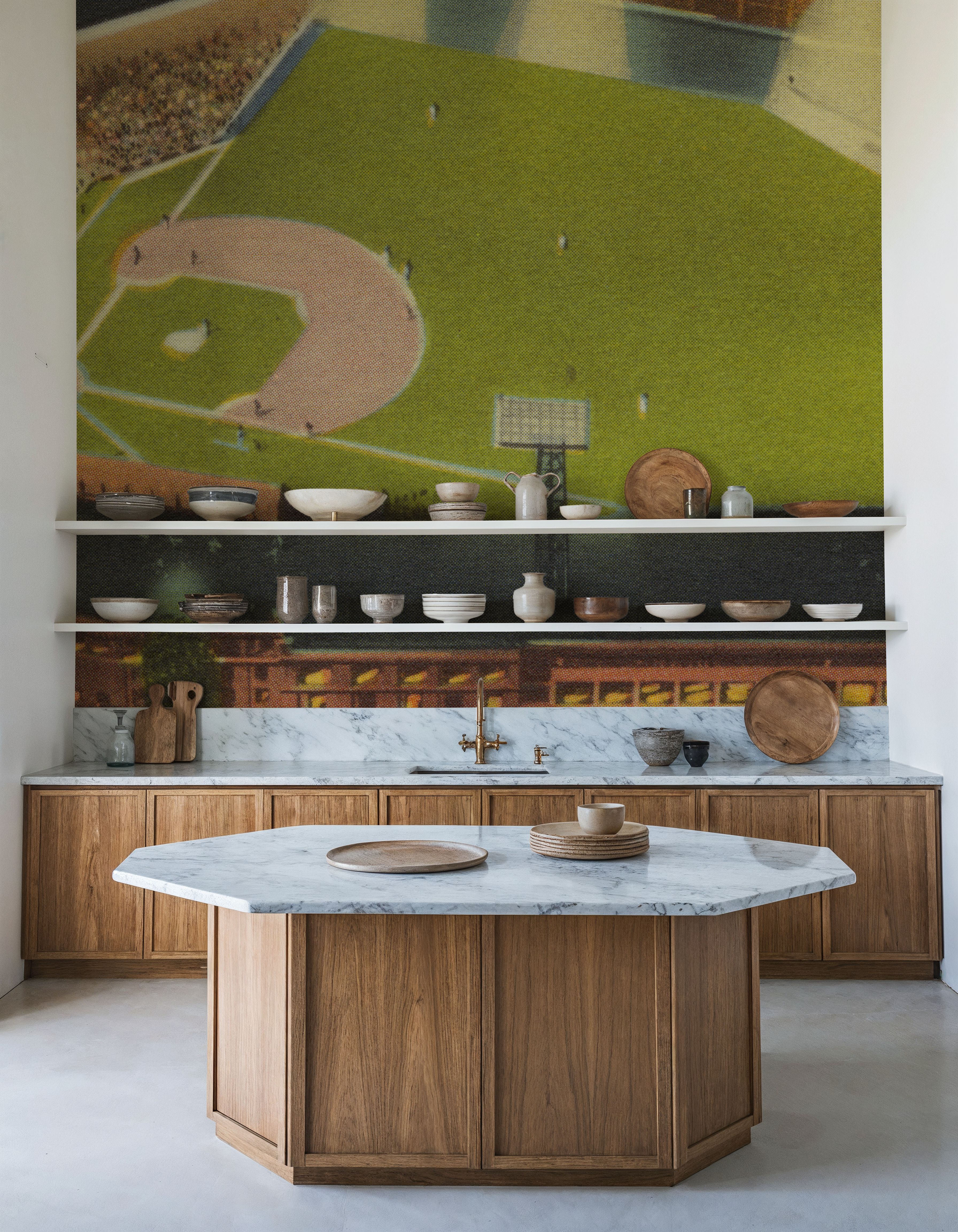 Greetings from the Pastime - Screenprint Postcard