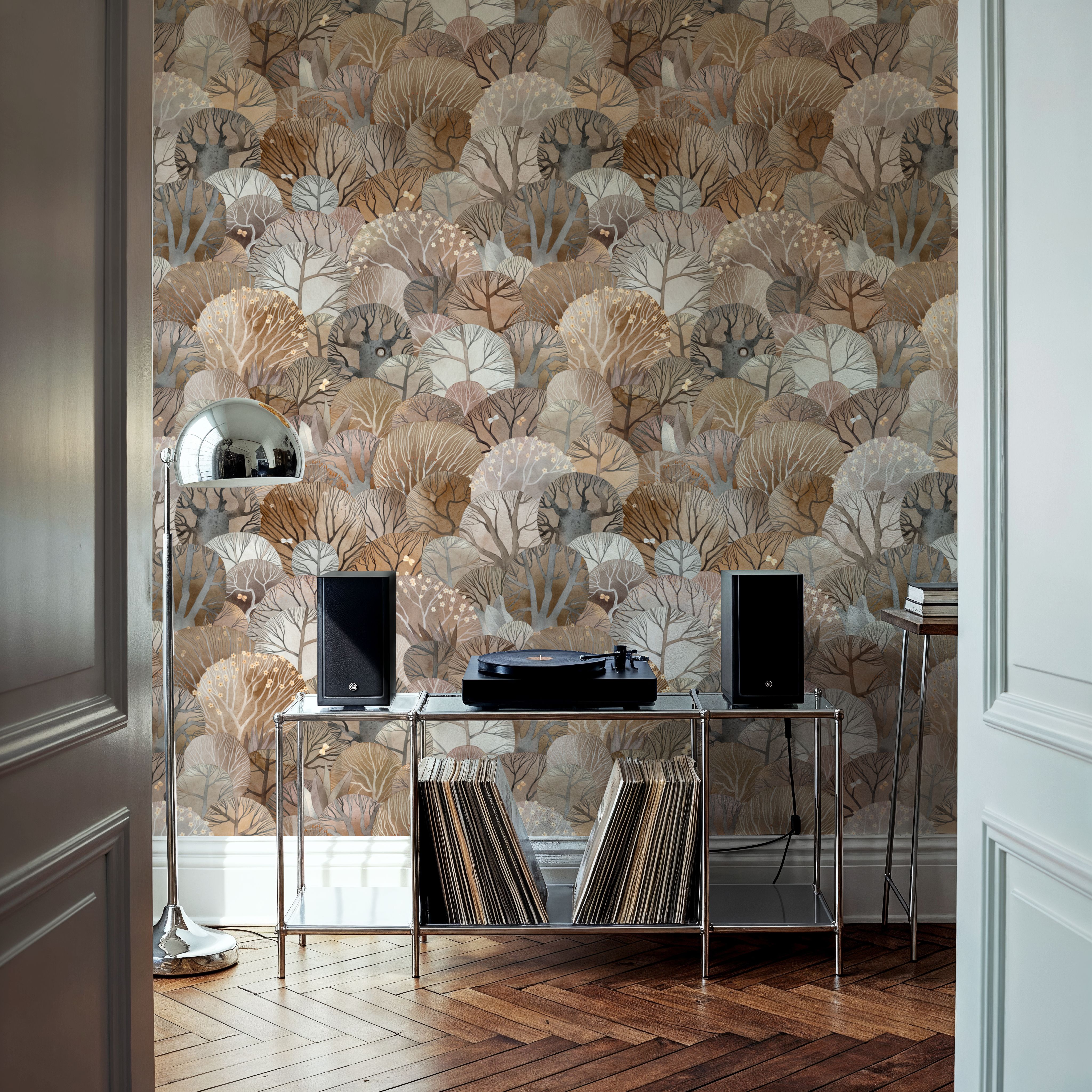 Fantasy Treetops, Beige Earth