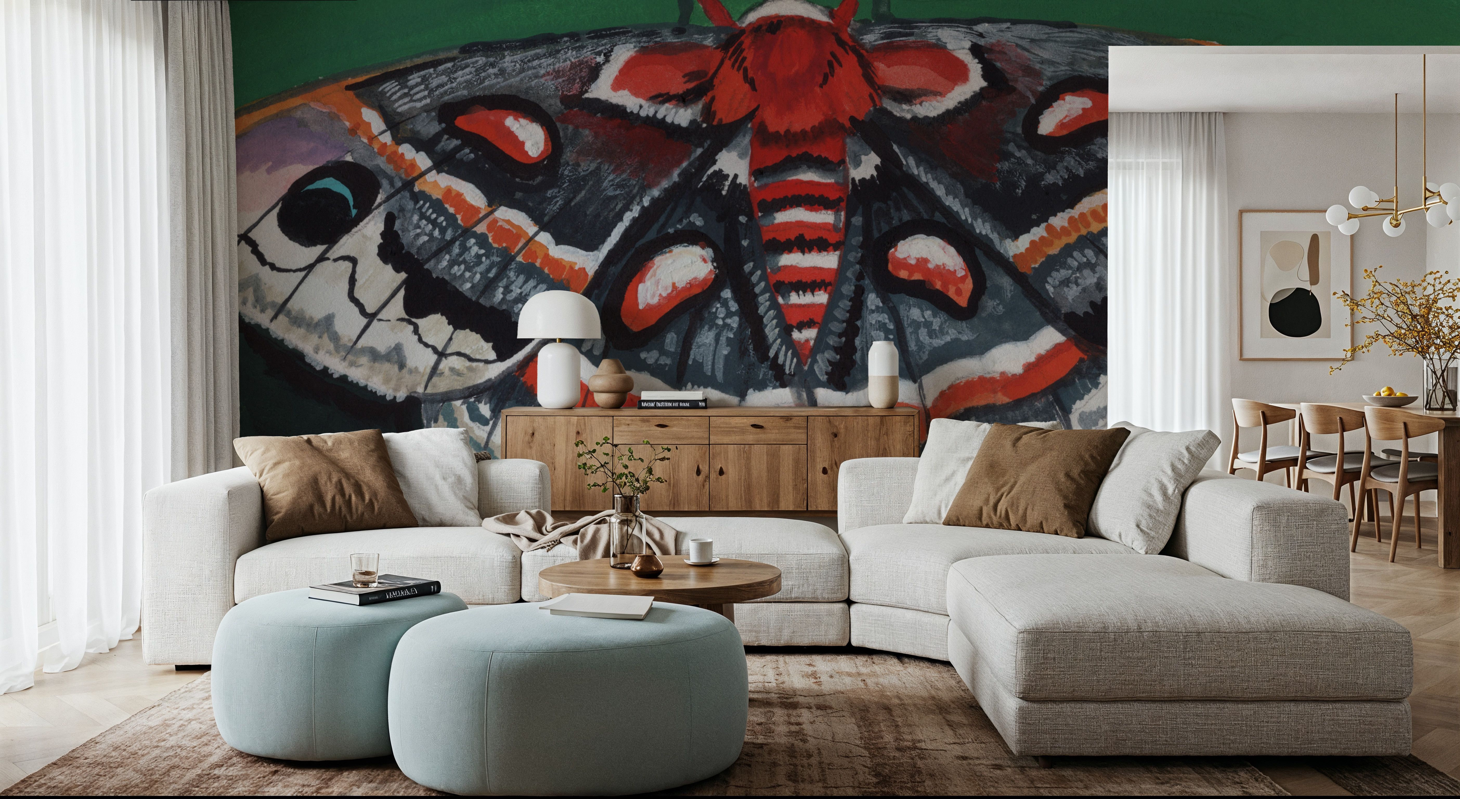 Cecropia Moth