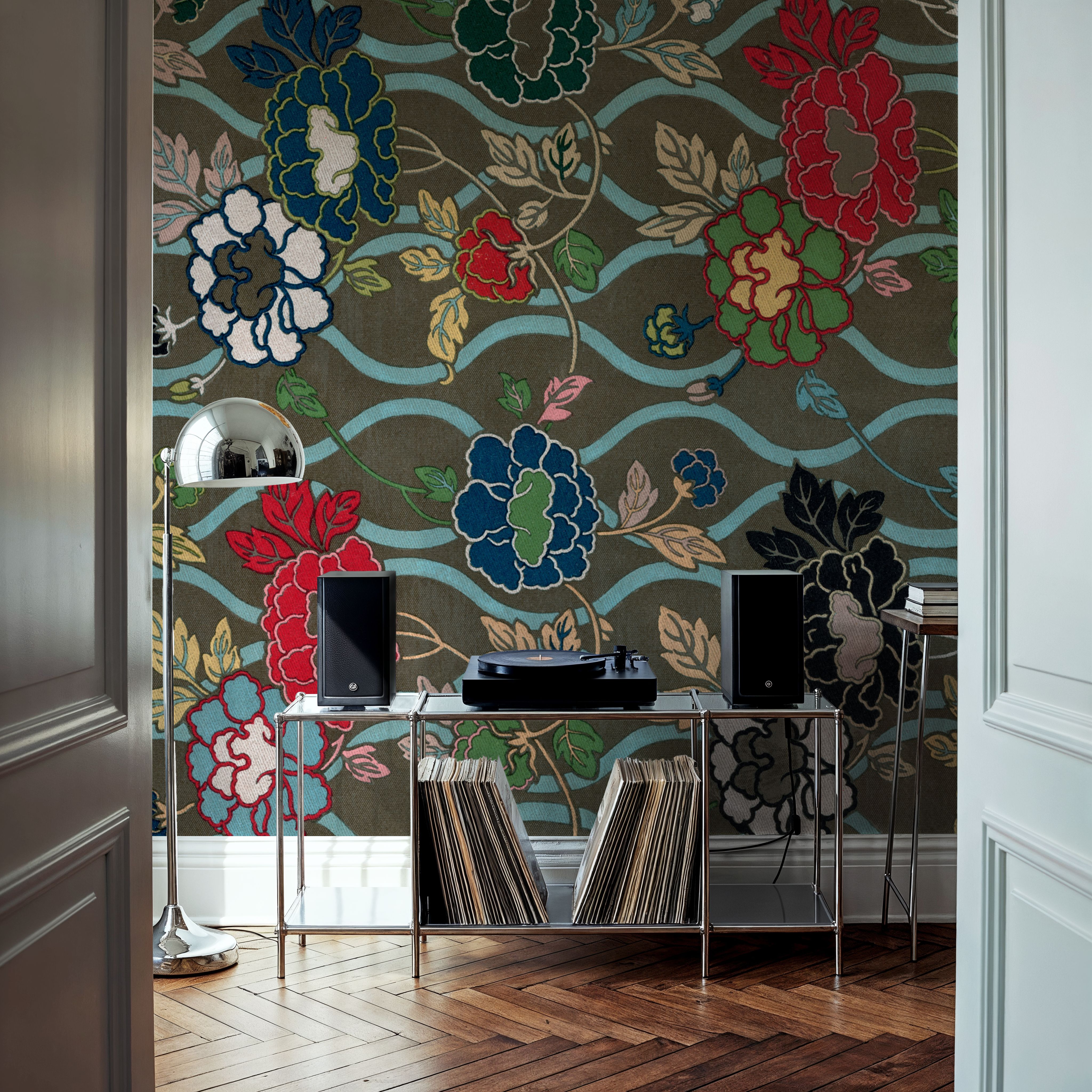 Japanese Flower Fans