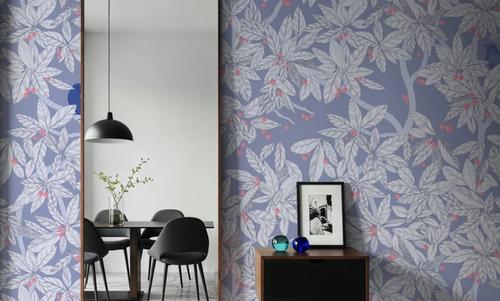 Cherry Tree Birds, Periwinkle