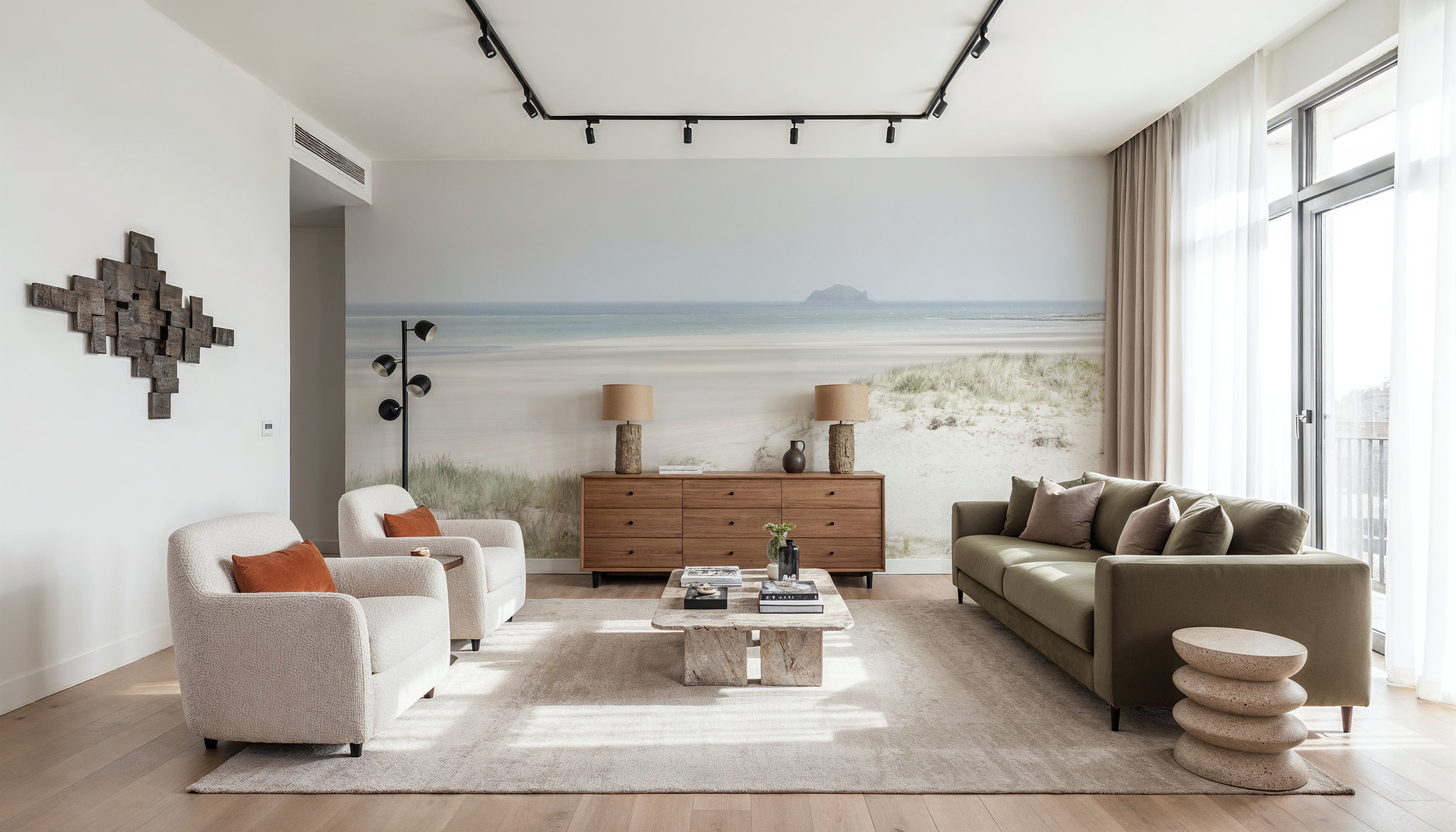 Light and Sand II, Wallpaper