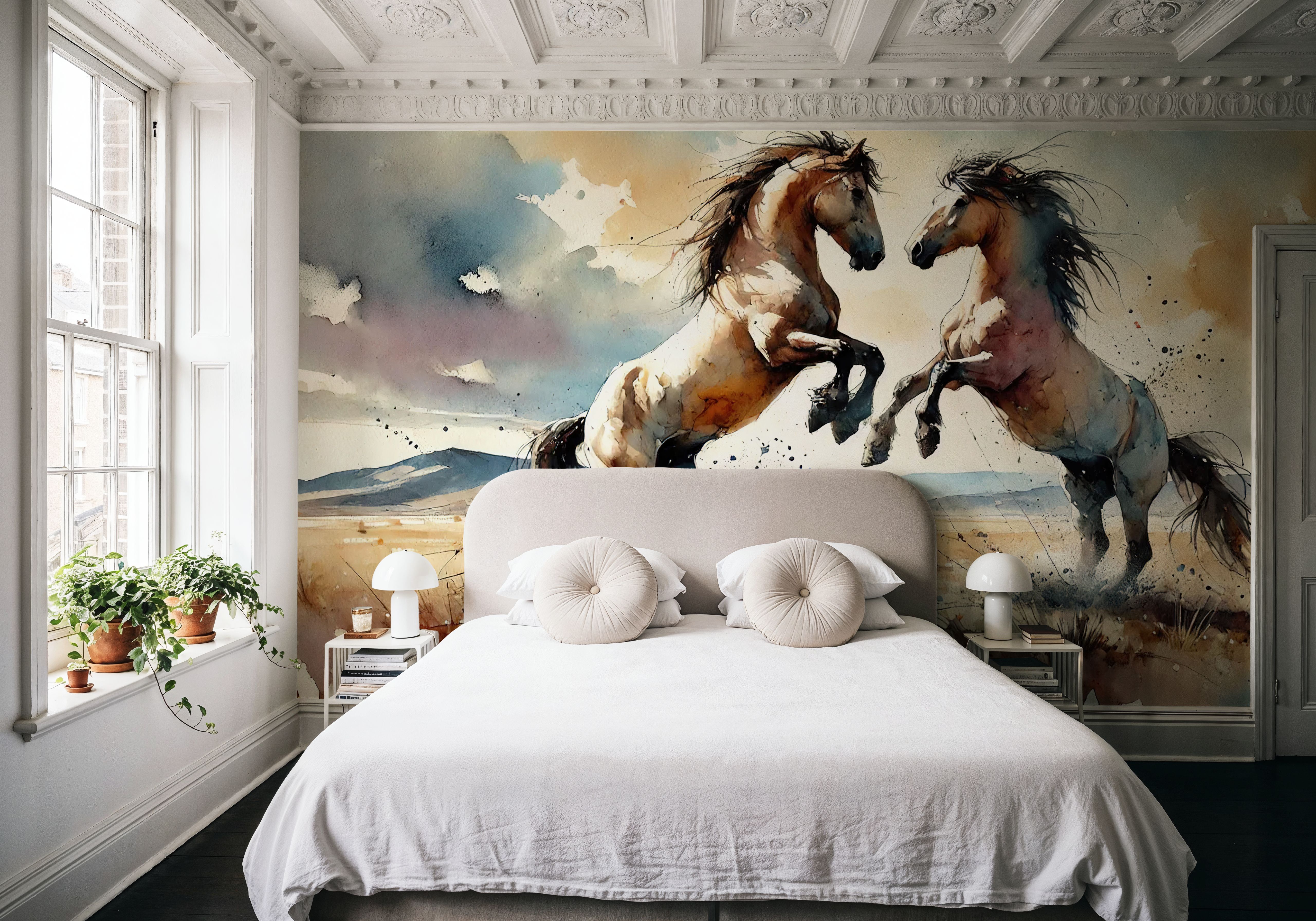 Wild Horses in Motion