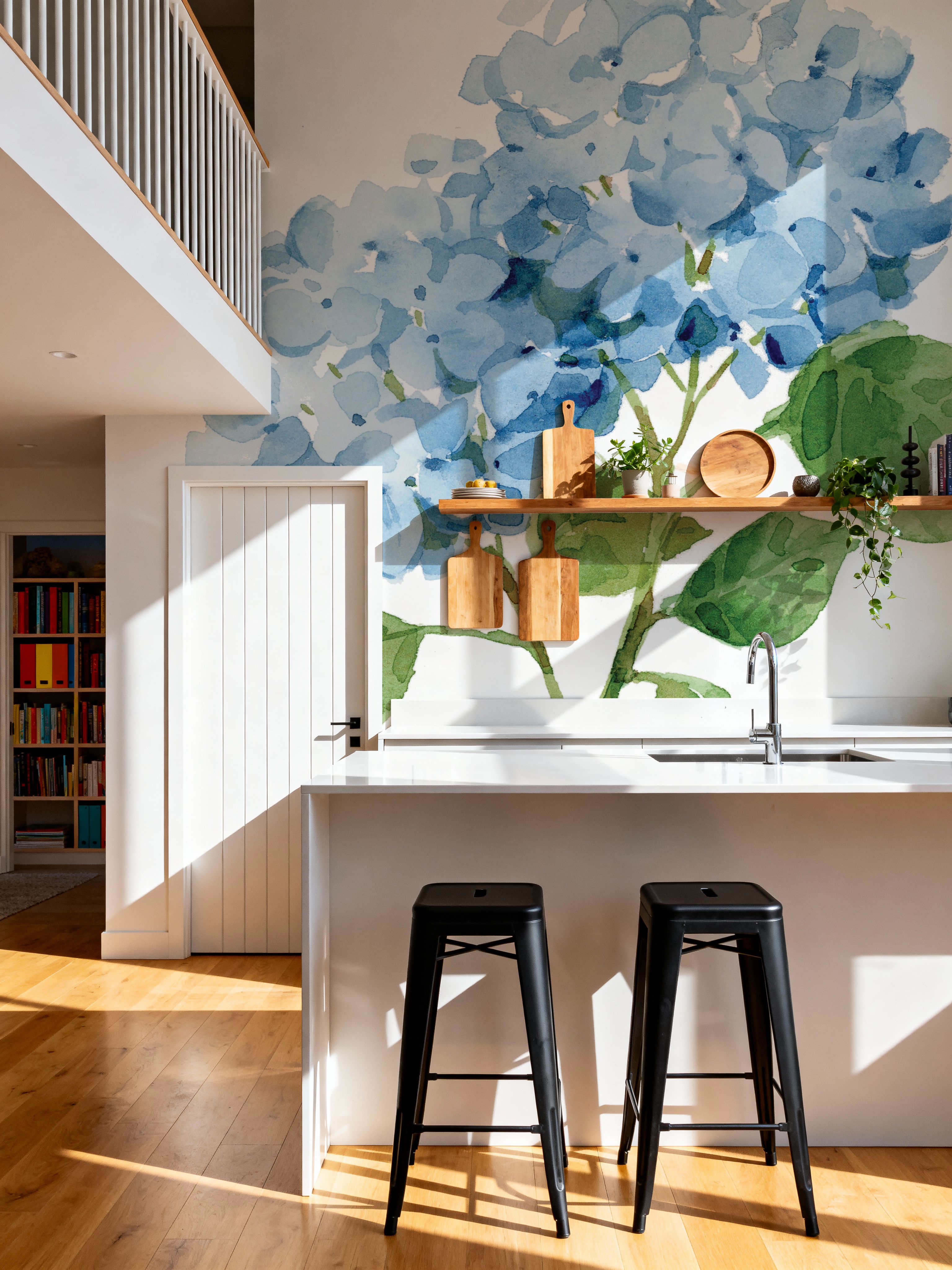 Blue Hydrangea I