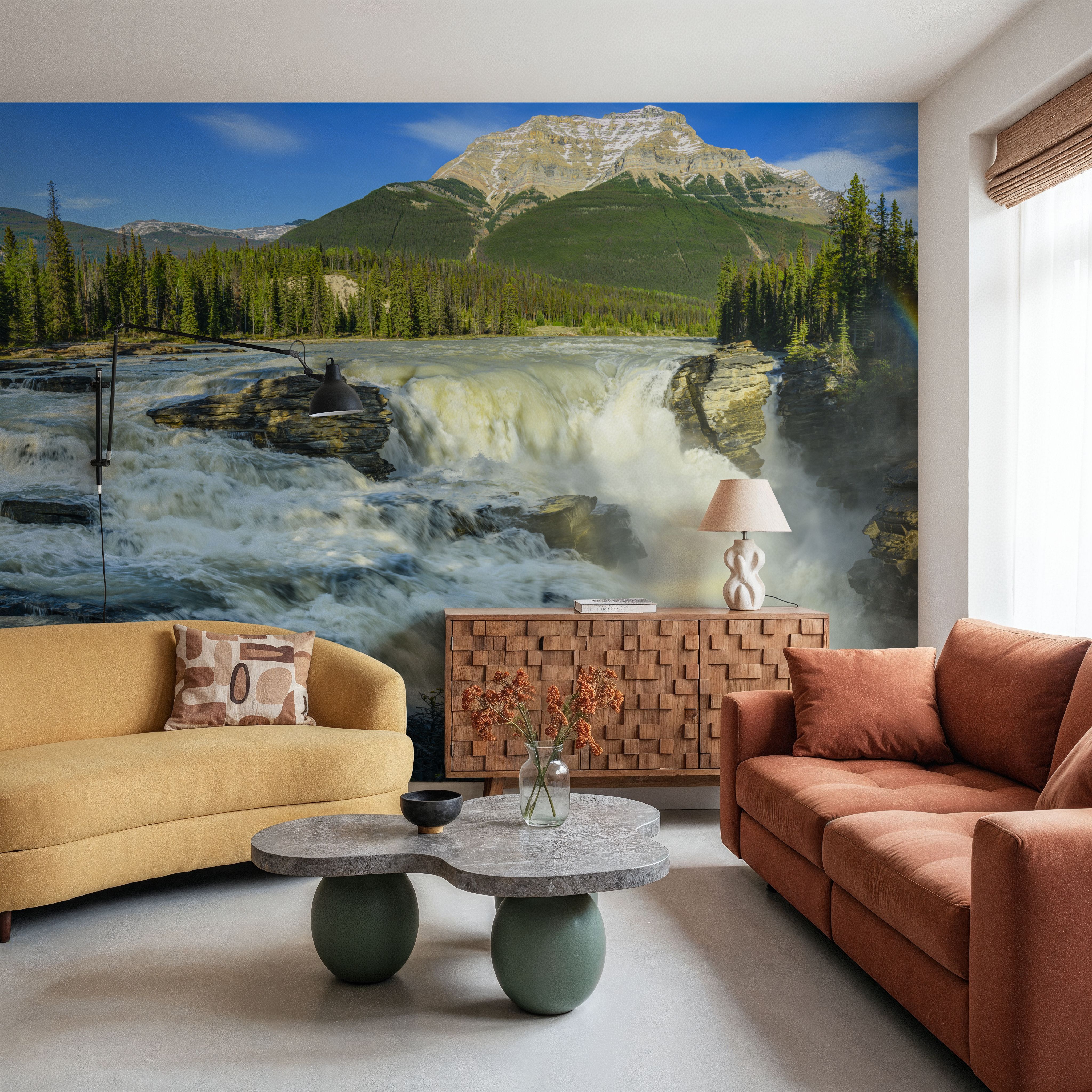 Athabasca River Falls