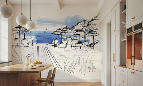 Plage Parasols
